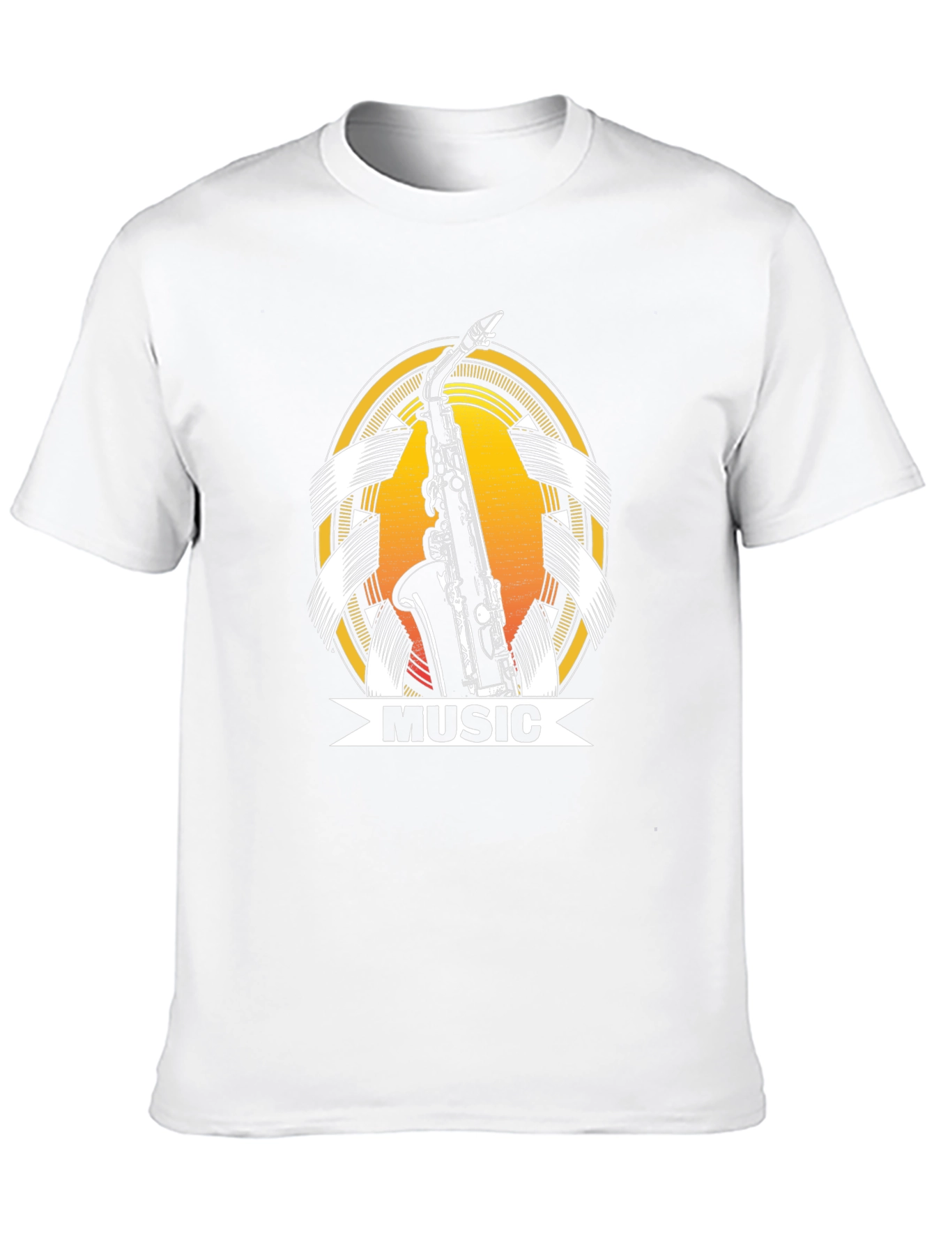 Saxophone Music T-Shirt - Unique Musician Gift