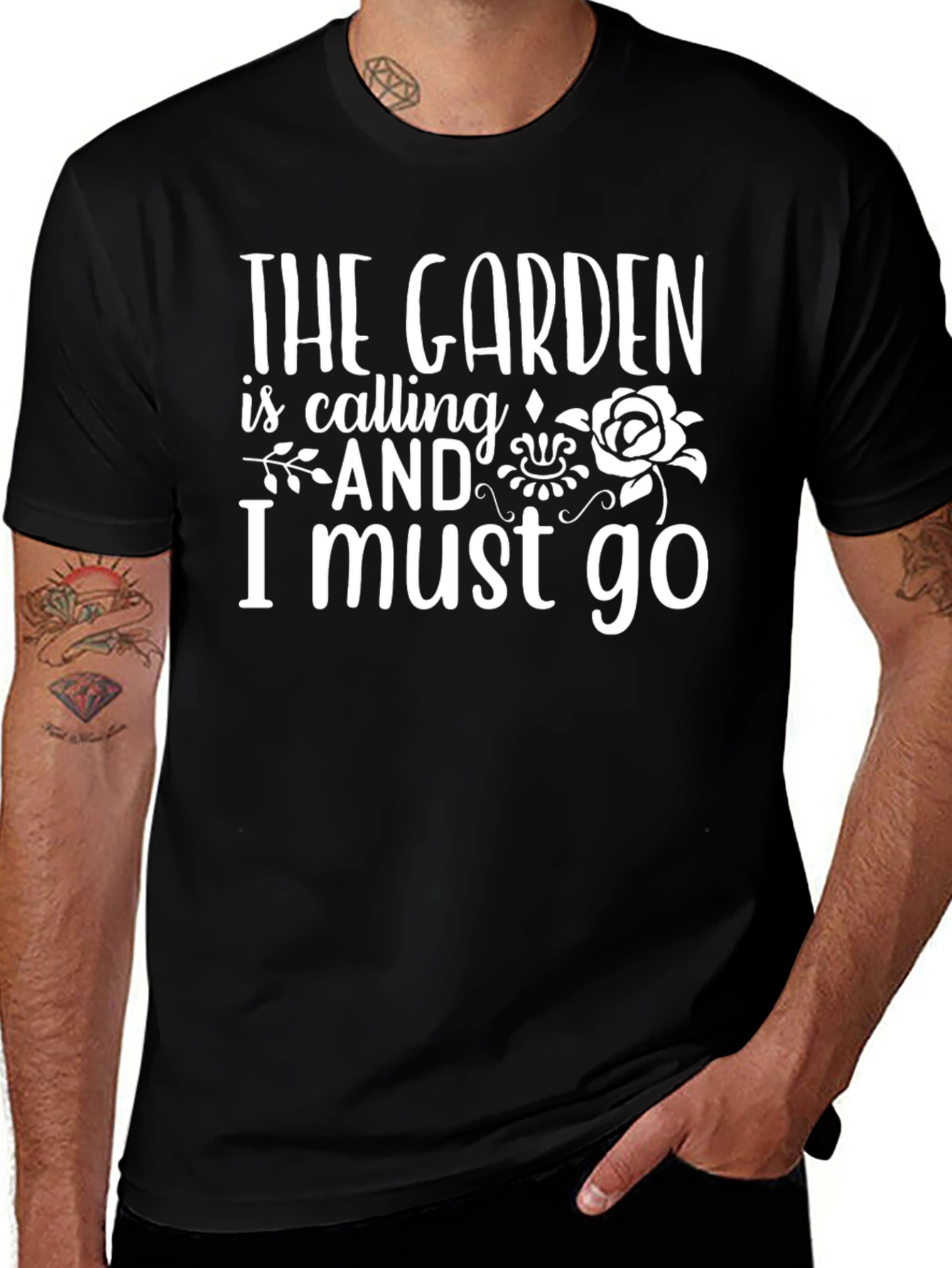 The Garden is Calling - Novelty Graphic Tee