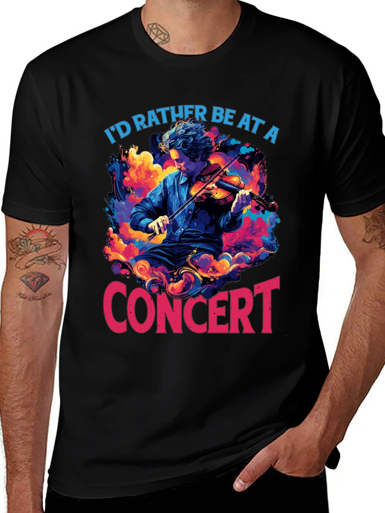 Concert Lover Graphic T-Shirt