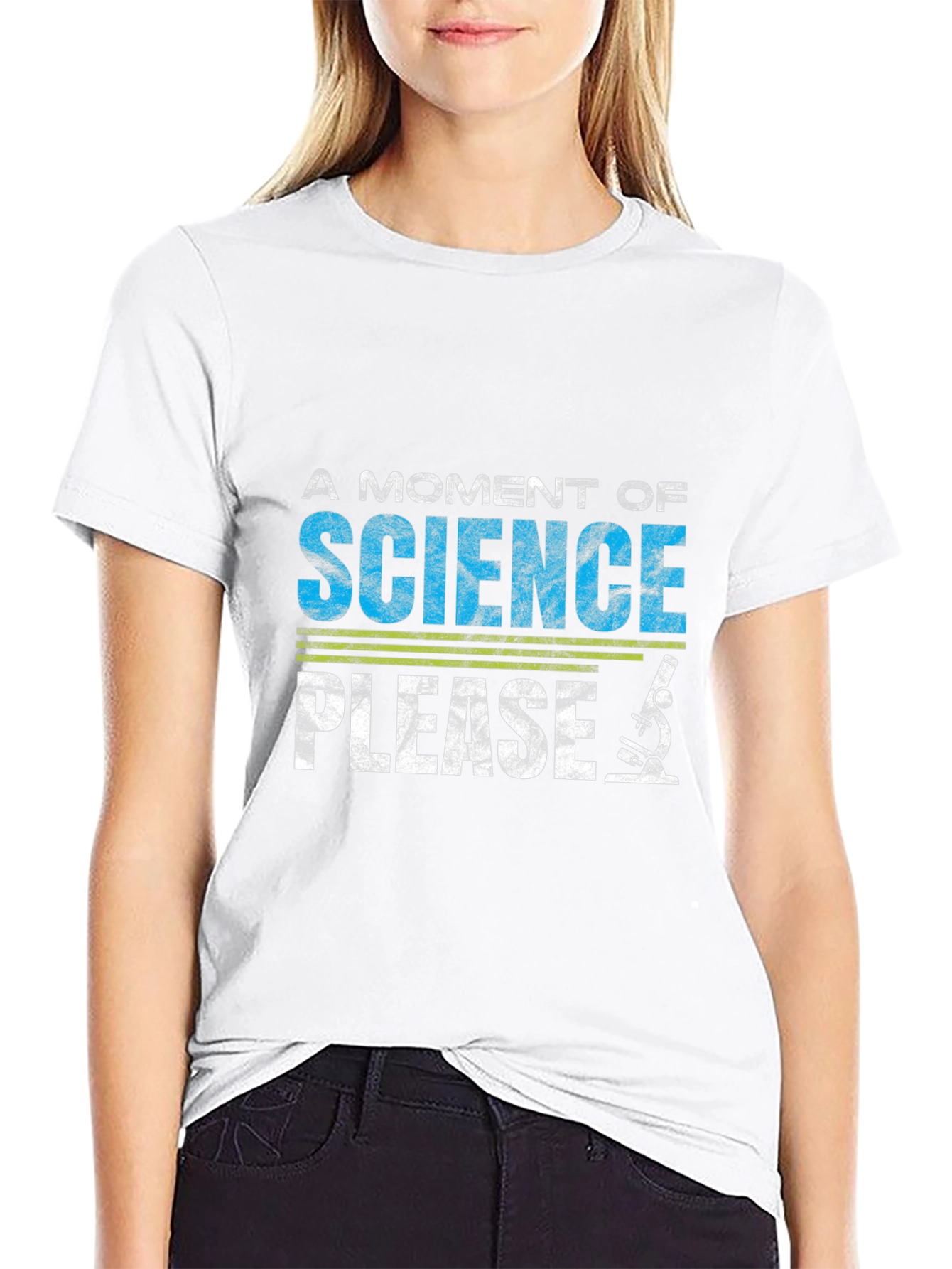 Science Please Graphic T-Shirt