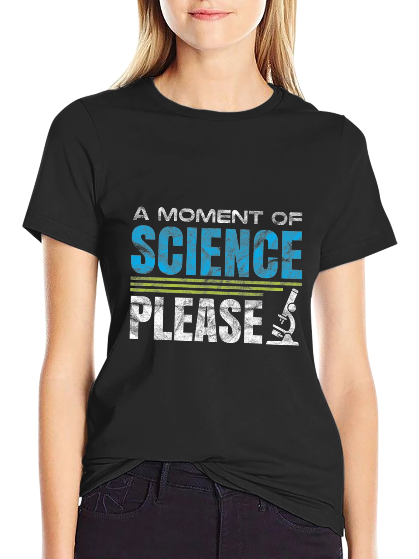 Science Please Graphic T-Shirt
