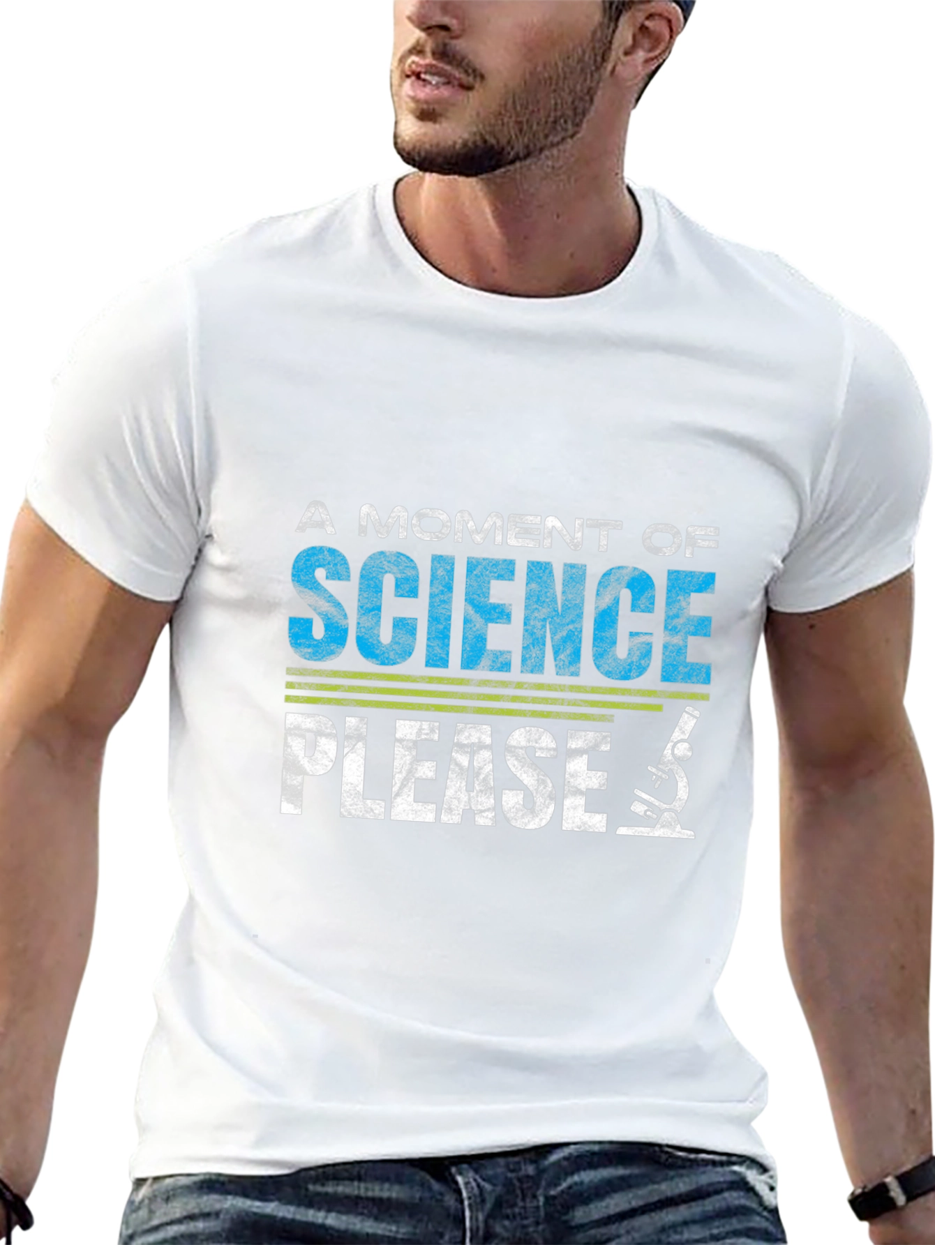 Science Please Graphic T-Shirt