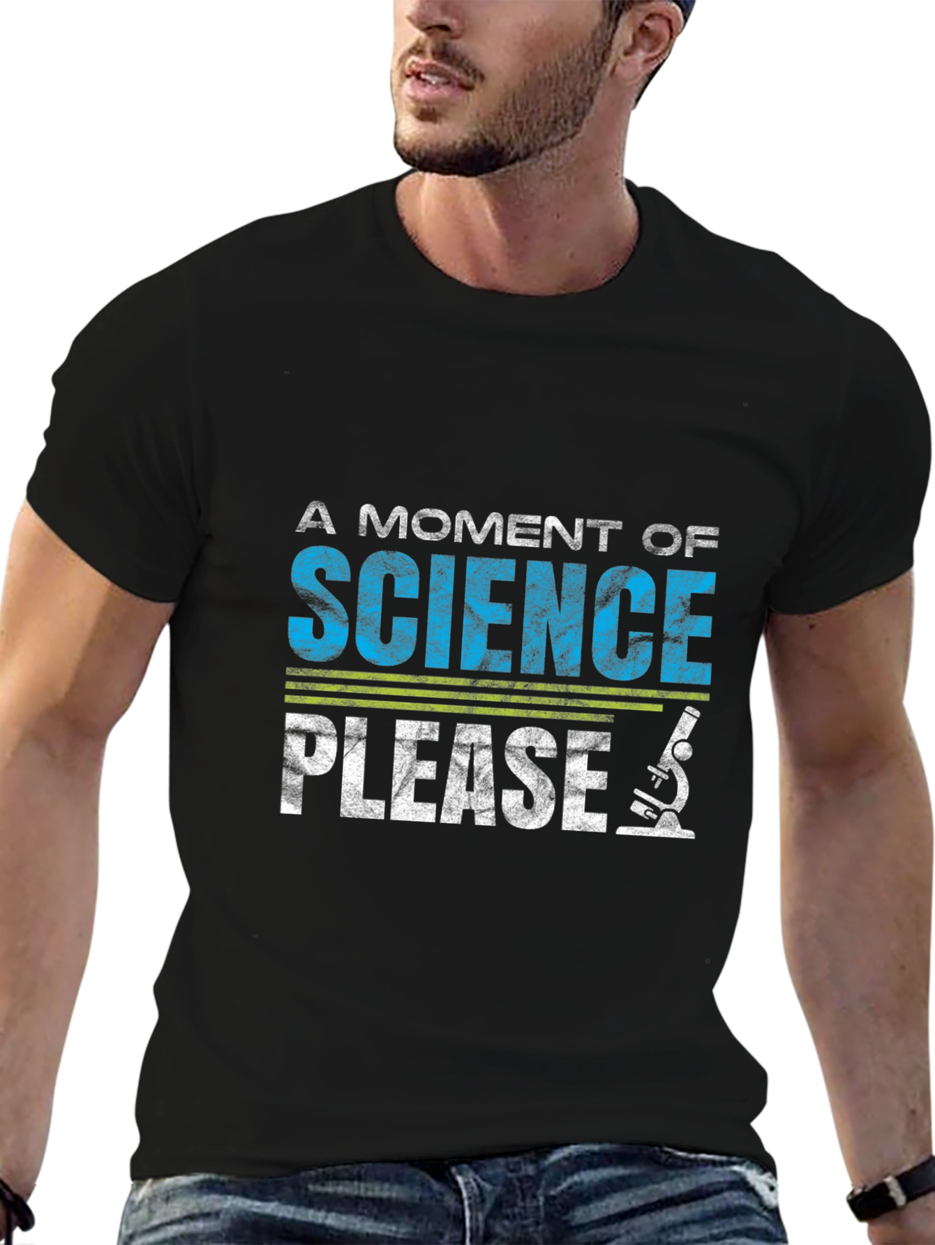 Science Please Graphic T-Shirt