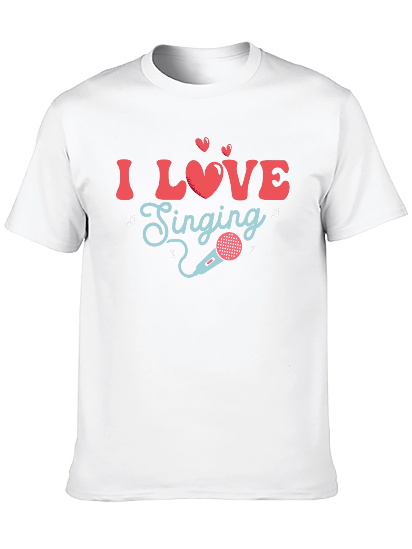 I Love Singing Graphic T-Shirt