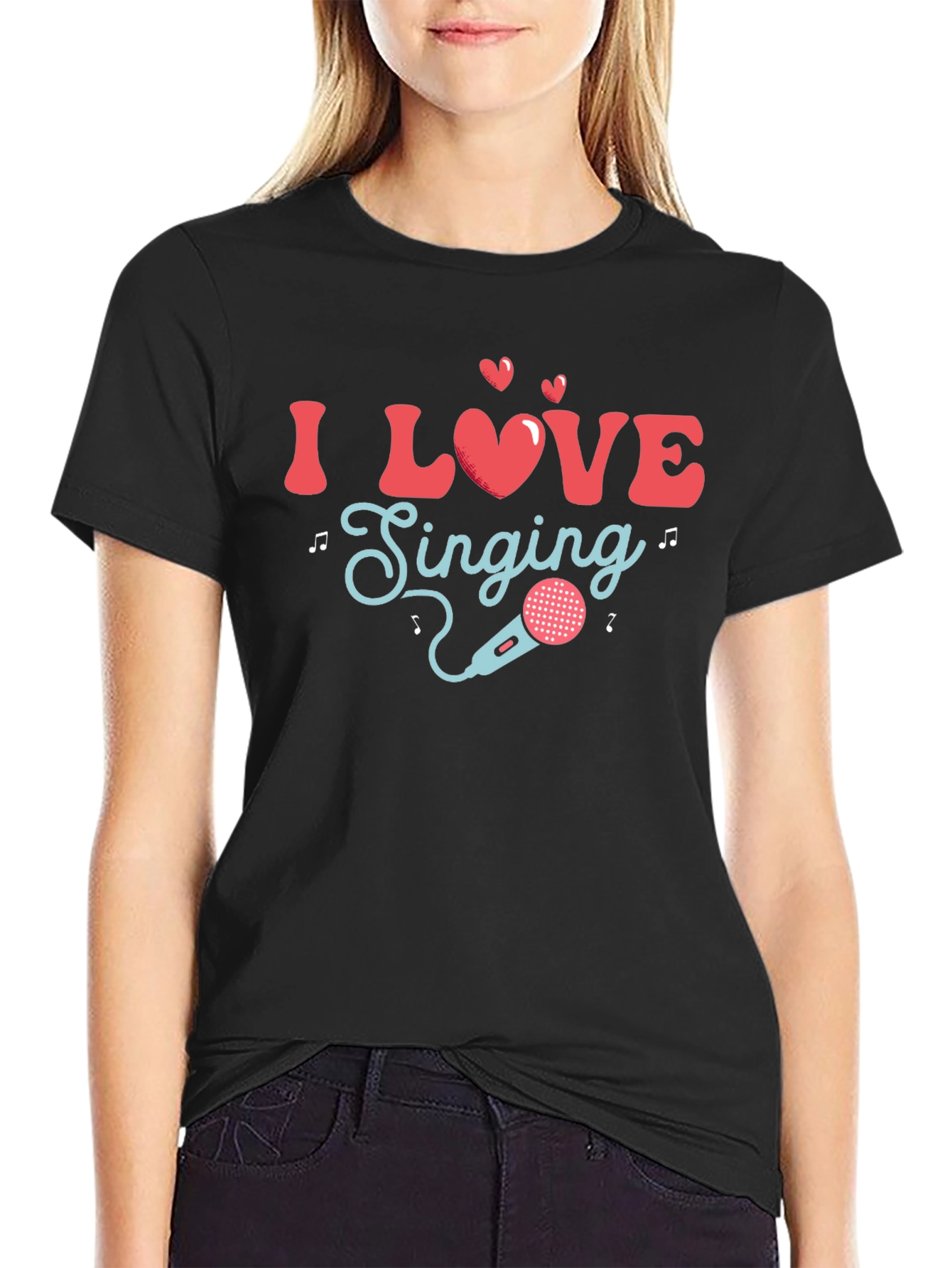 I Love Singing Graphic T-Shirt