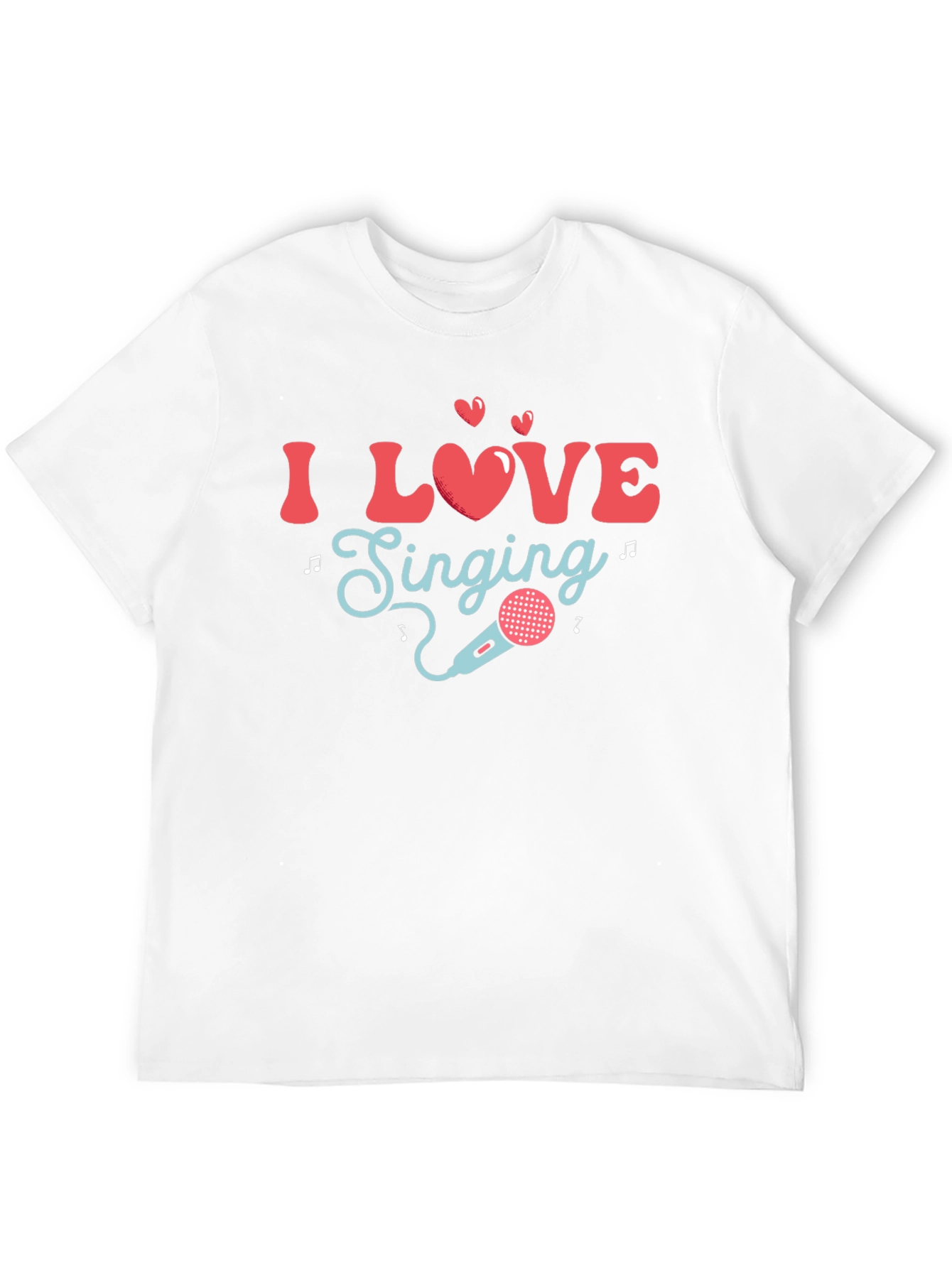 I Love Singing Graphic T-Shirt