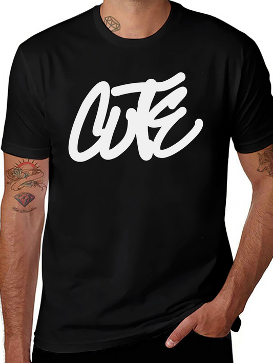 CUTE Graphic Tee - Stylish Black T-Shirt