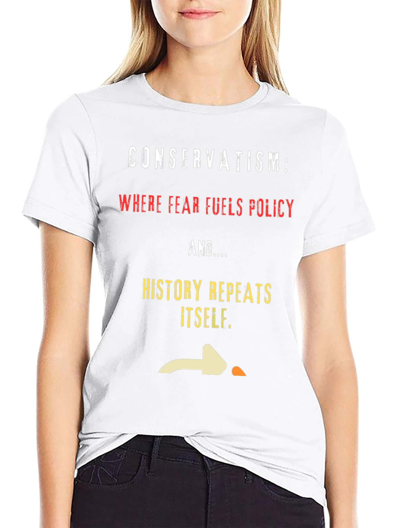 Conservatism History Repeats Itself Graphic Tee