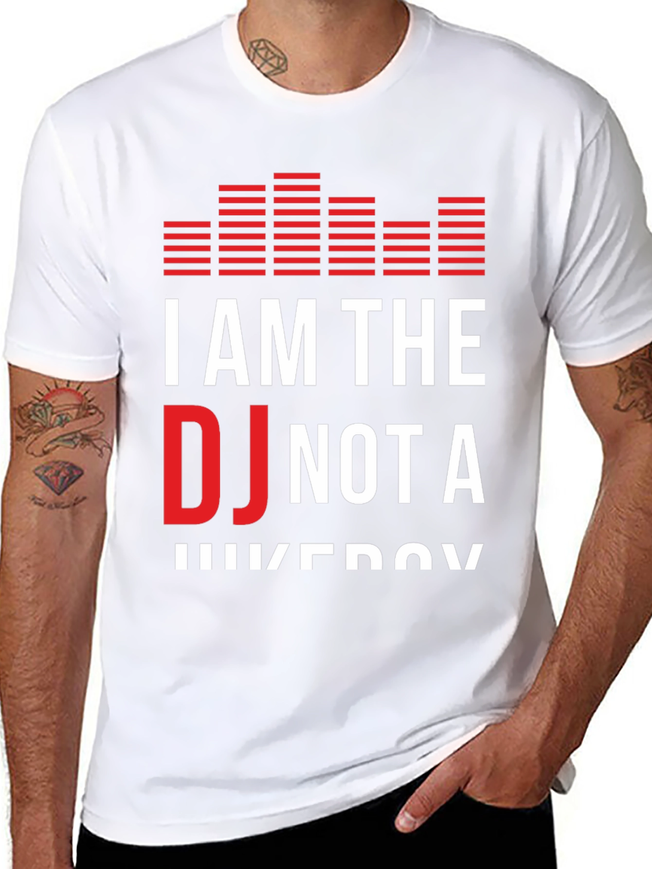 I Am The DJ Not A Jukebox Graphic T-Shirt