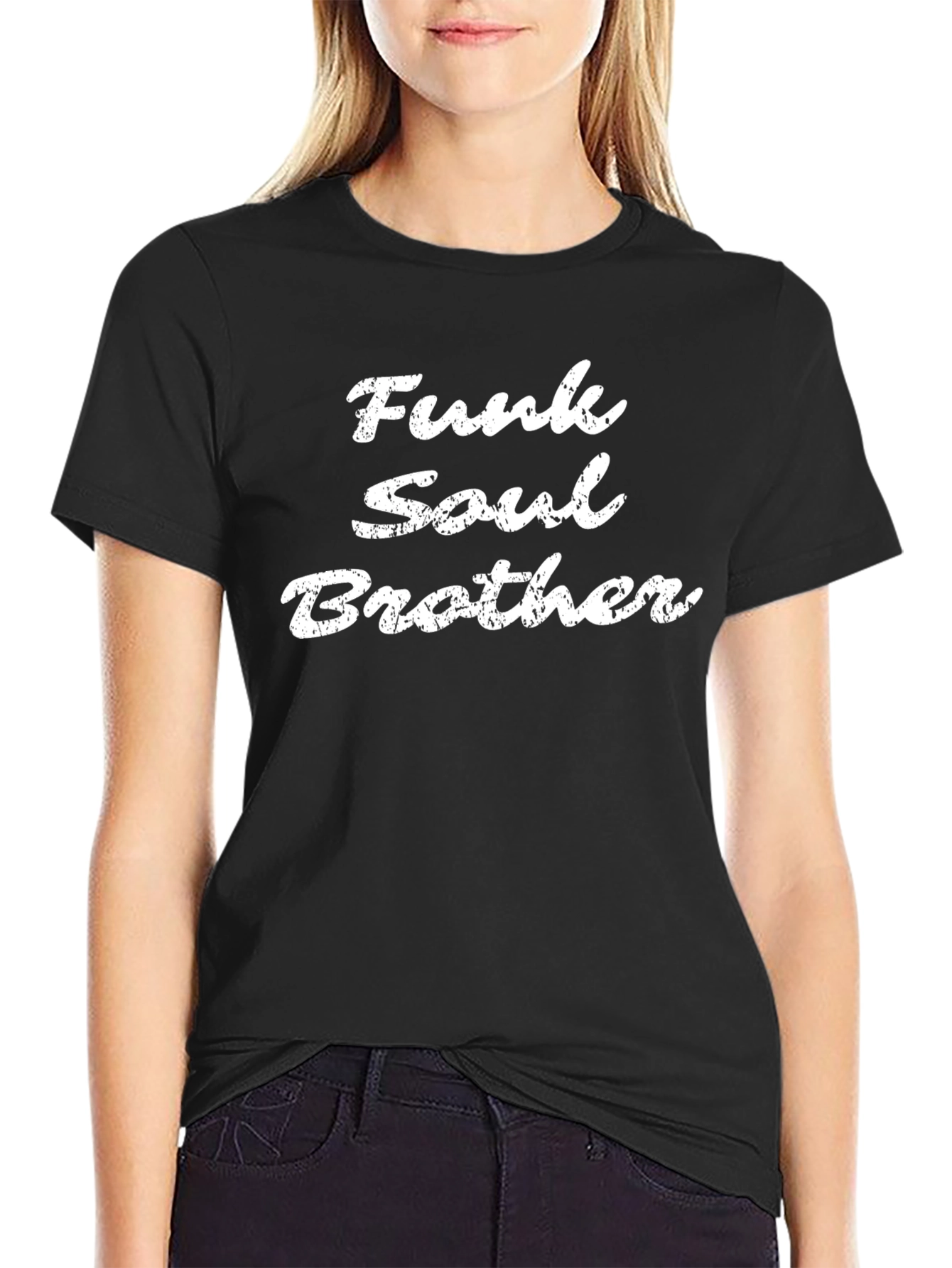 Funk Soul Brother Graphic Tee - Black