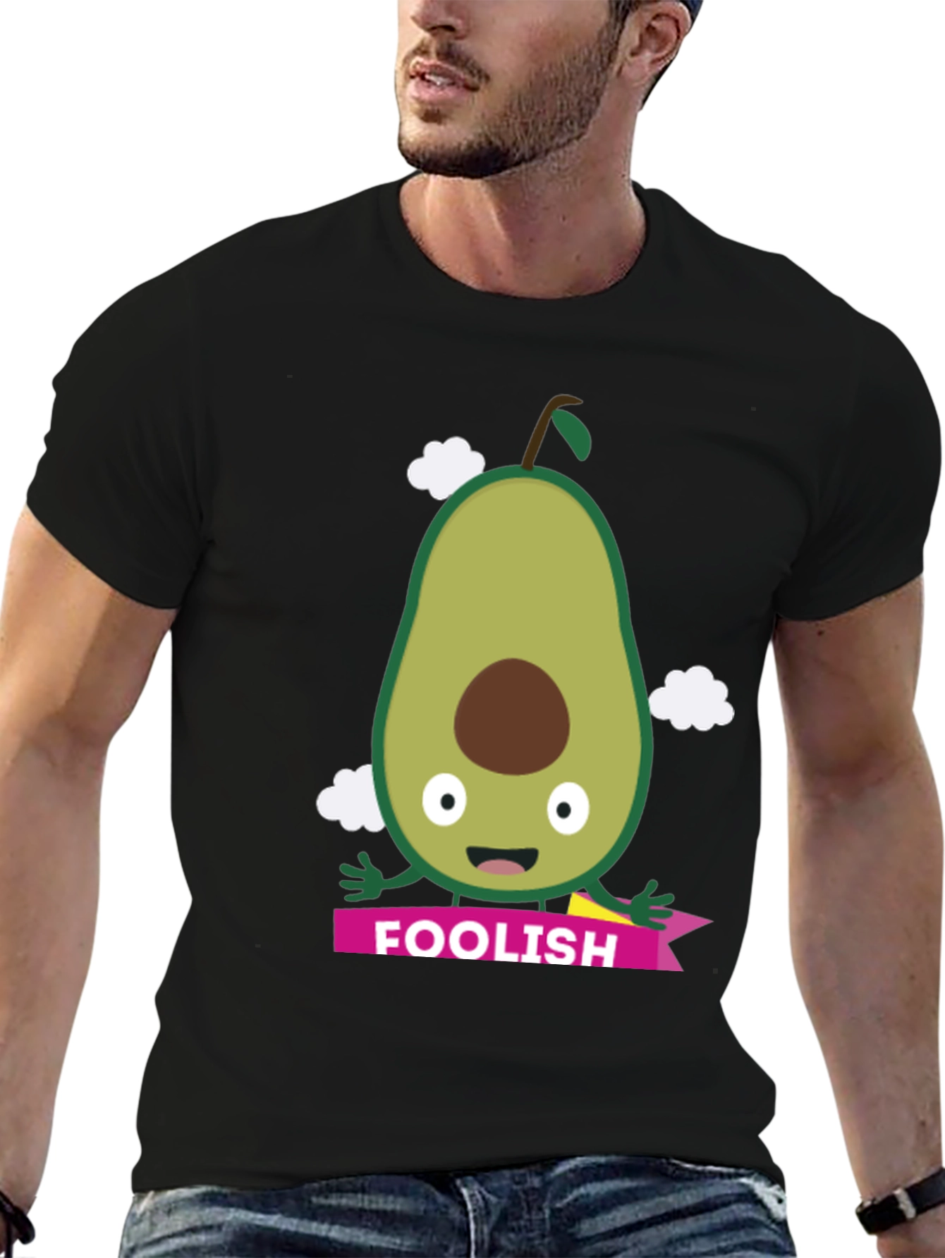 Foolish Avocado Graphic Tee - Fun Unique Design