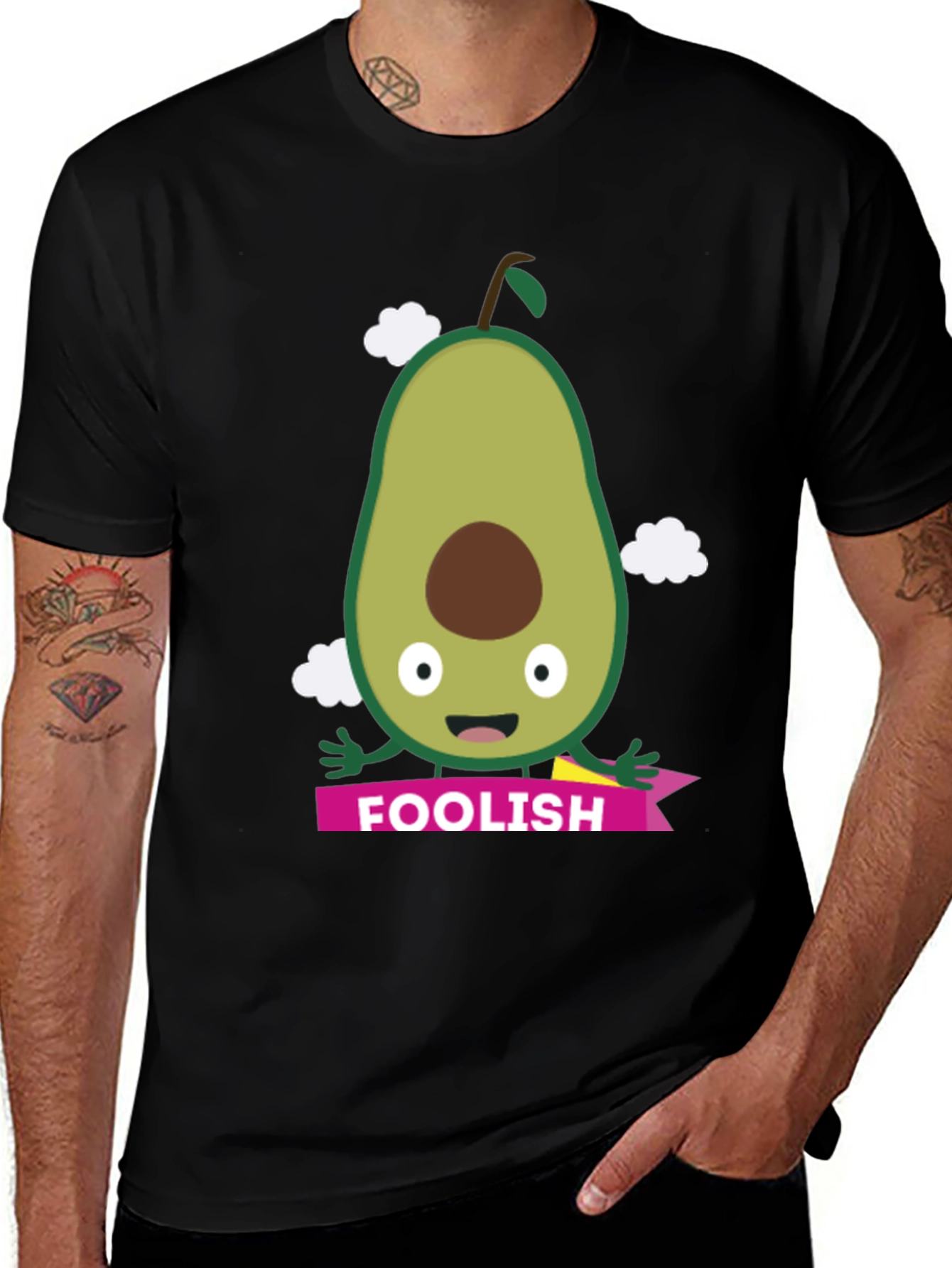 Foolish Avocado Graphic Tee - Fun Unique Design