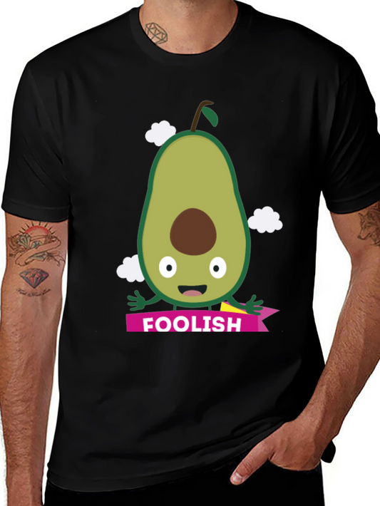 Foolish Avocado Graphic Tee - Fun Unique Design