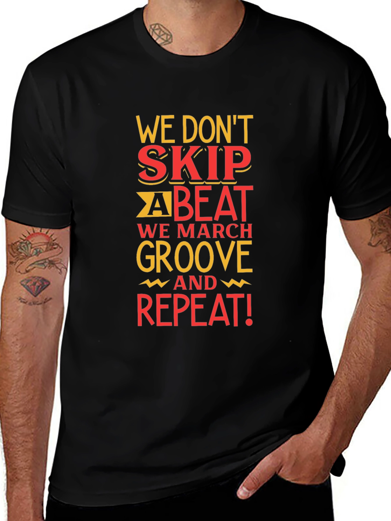 Music Lover T-Shirt: March Groove Repeat!