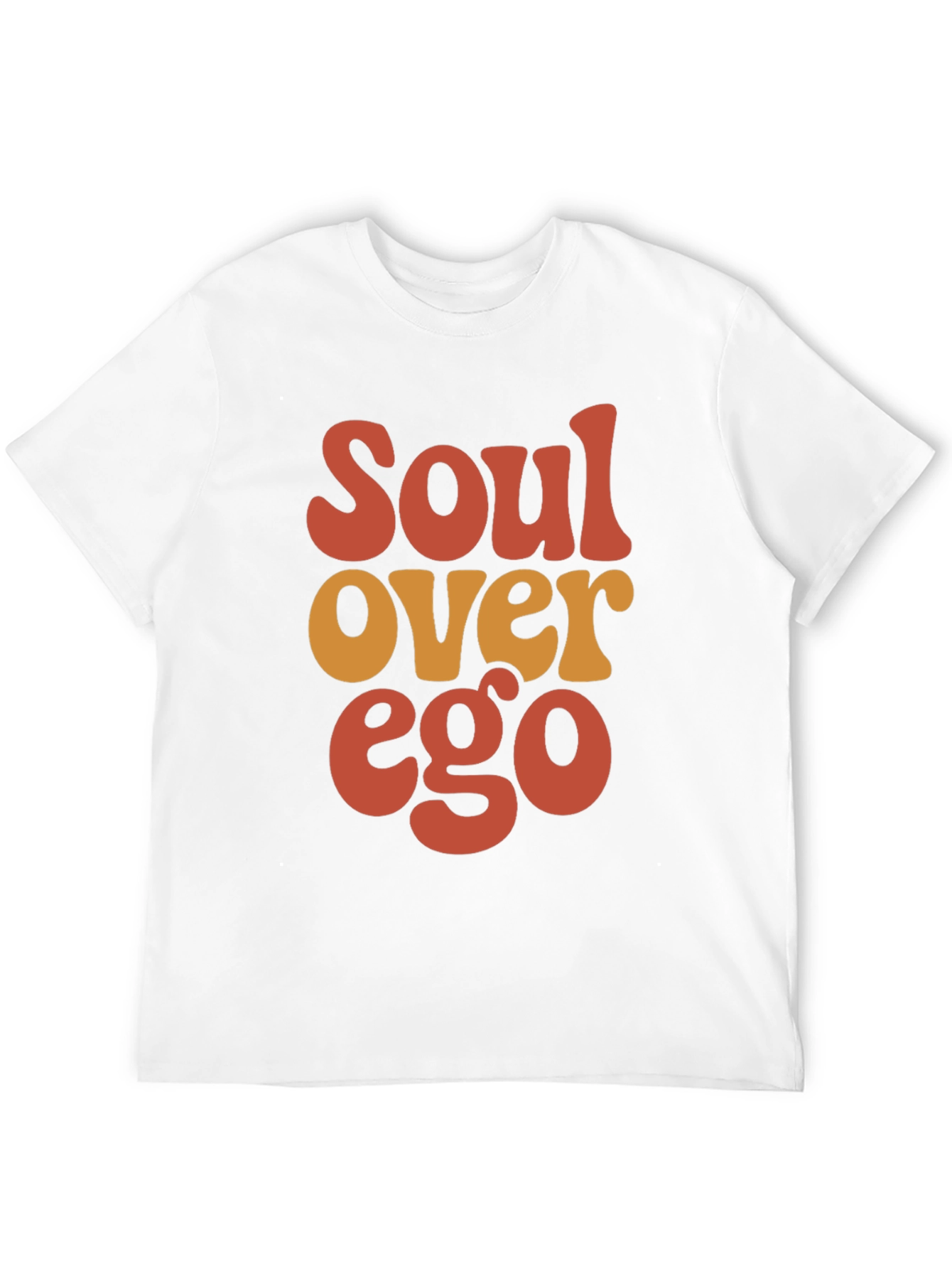 Soul Over Ego Graphic Tee - Retro Design