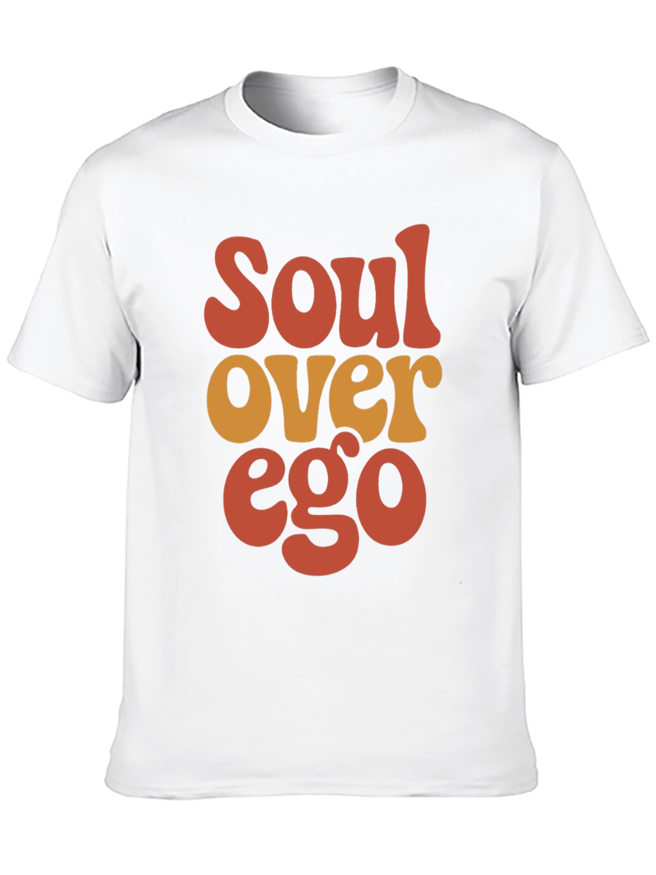 Soul Over Ego Graphic Tee - Retro Design