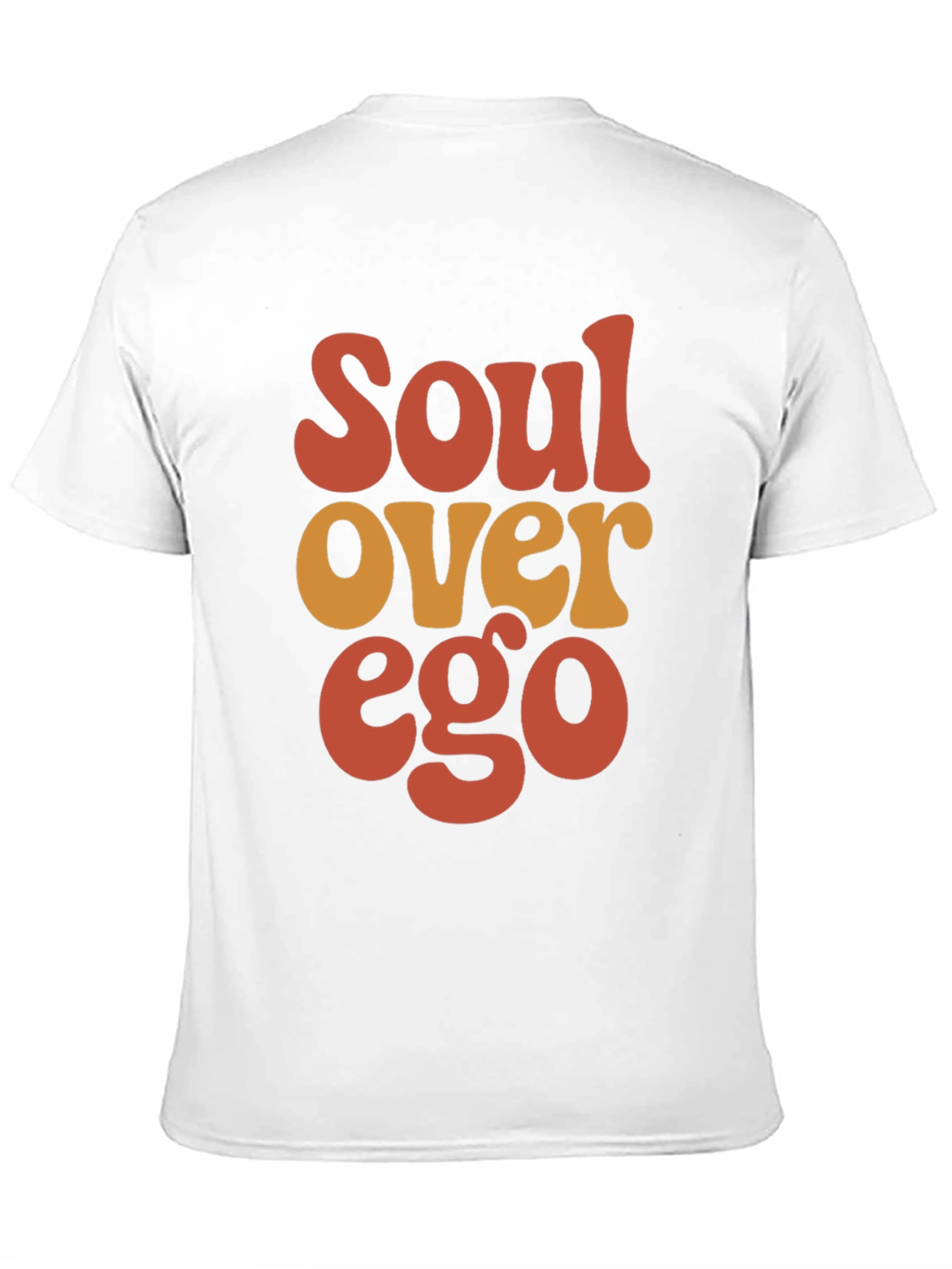 Soul Over Ego Graphic Tee - Retro Design