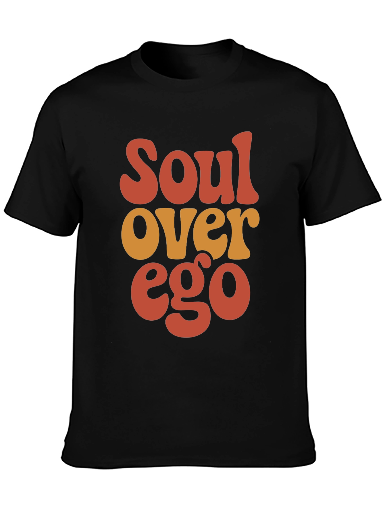 Soul Over Ego Graphic Tee - Retro Design