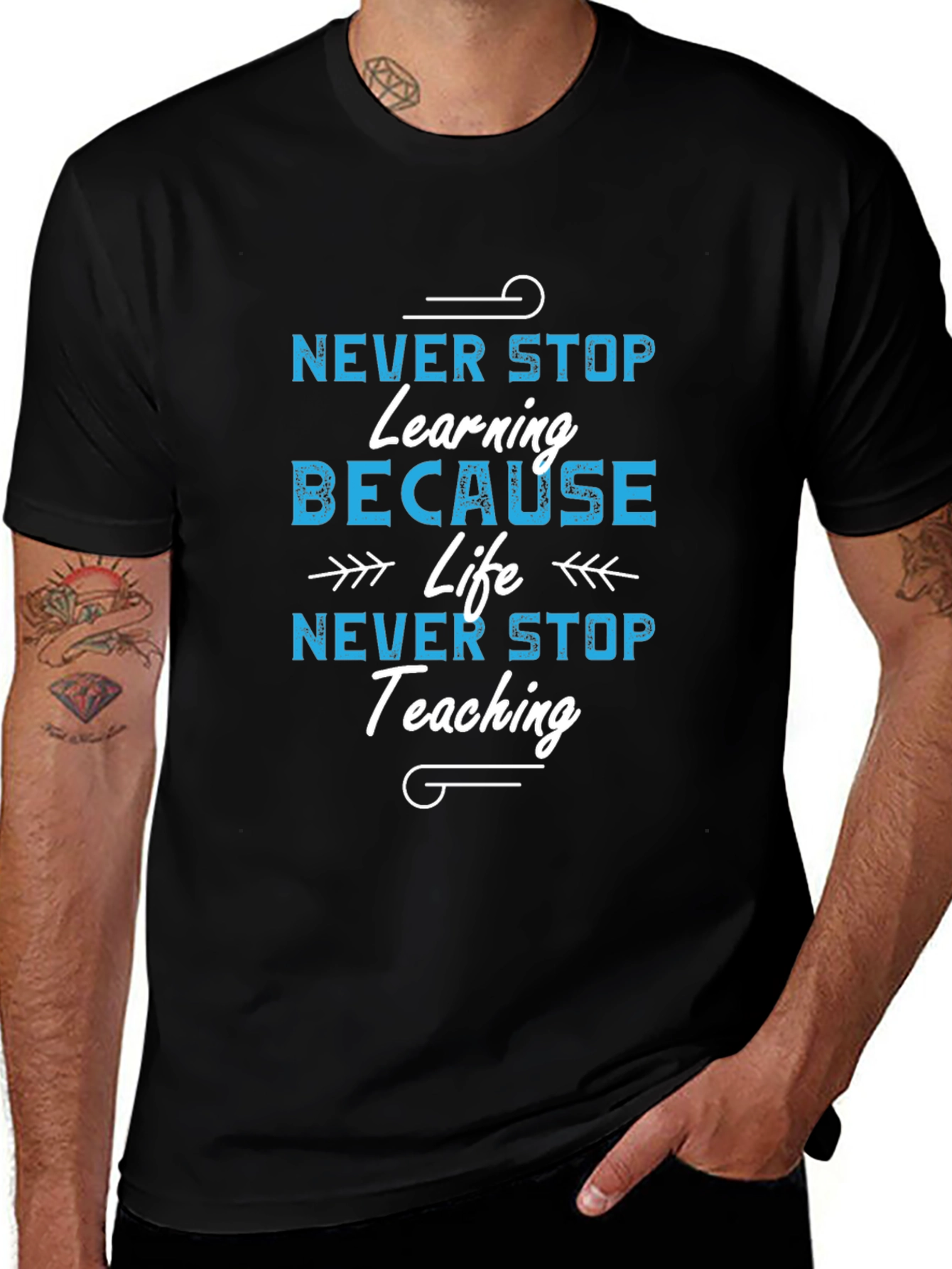 Never Stop Learning T-Shirt