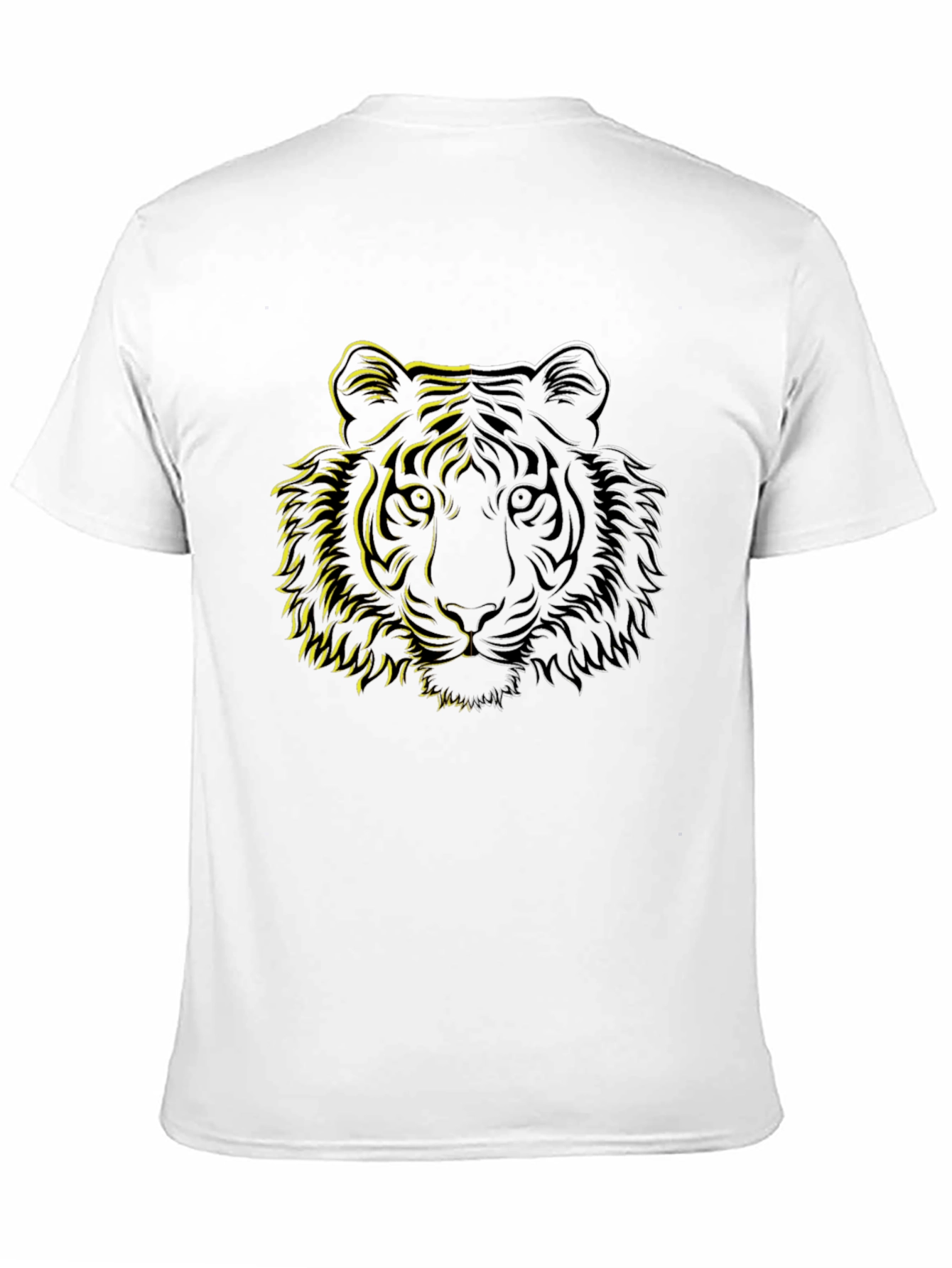 Tiger Graphic Tee - Stylish Black T-Shirt