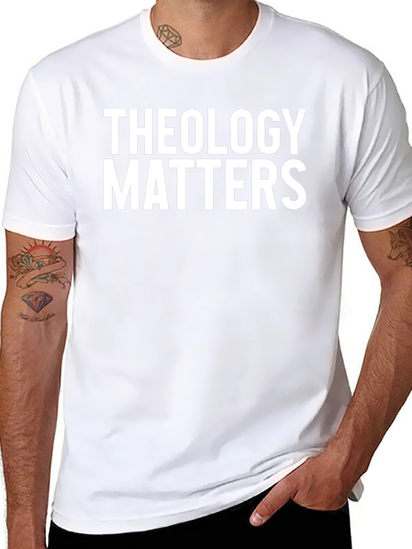 Theology Matters T-Shirt - Christian Apparel