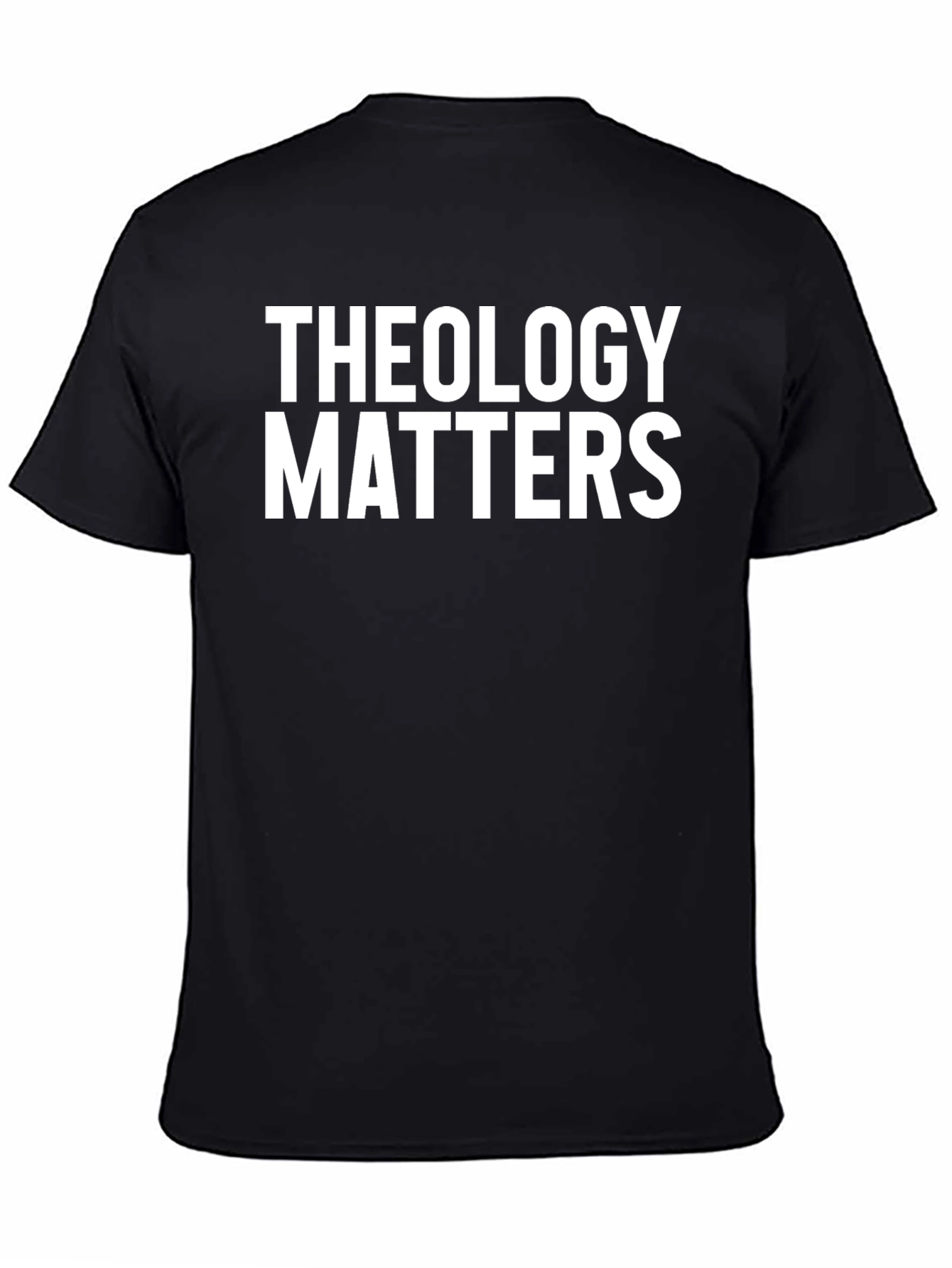 Theology Matters T-Shirt - Christian Apparel