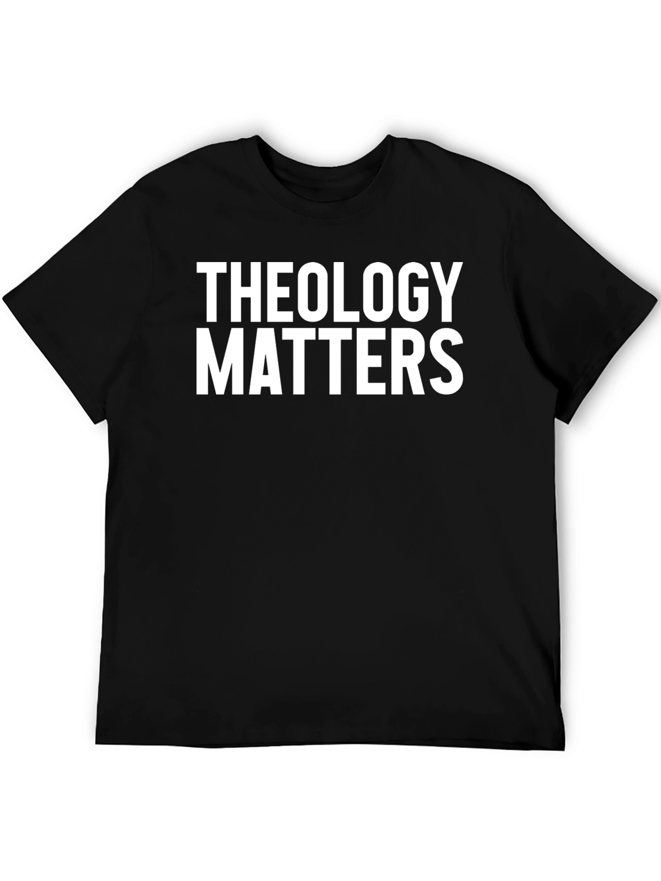 Theology Matters T-Shirt - Christian Apparel