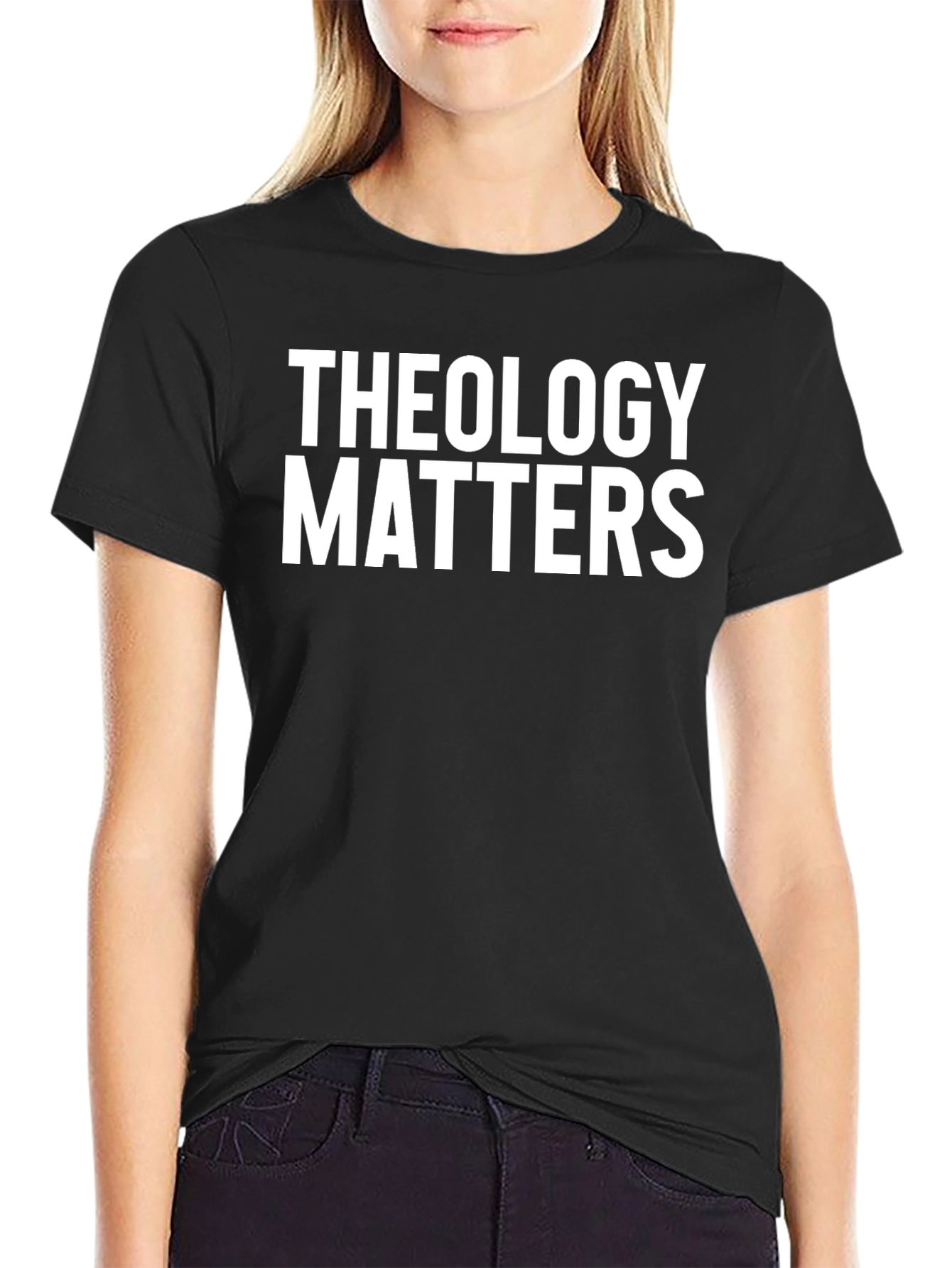 Theology Matters T-Shirt - Christian Apparel