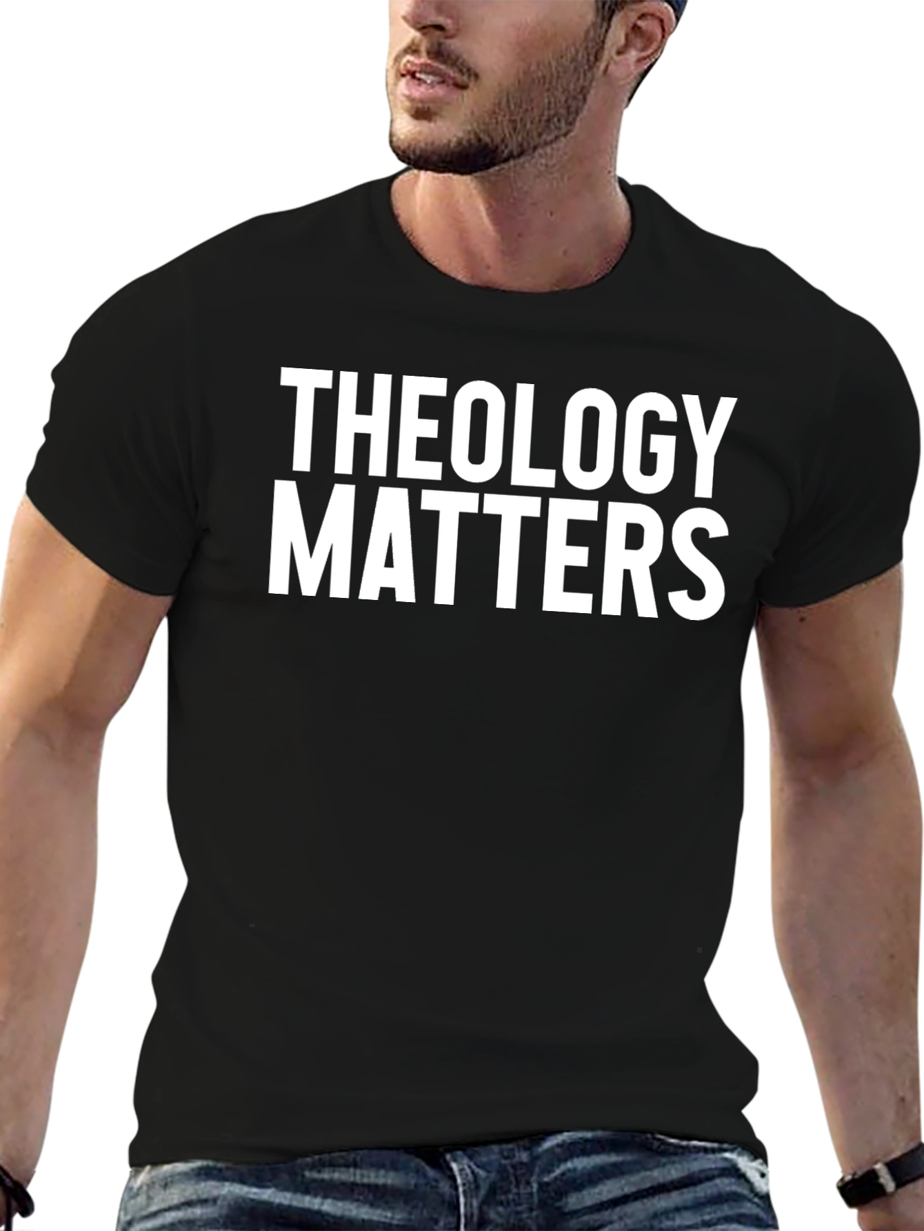 Theology Matters T-Shirt - Christian Apparel