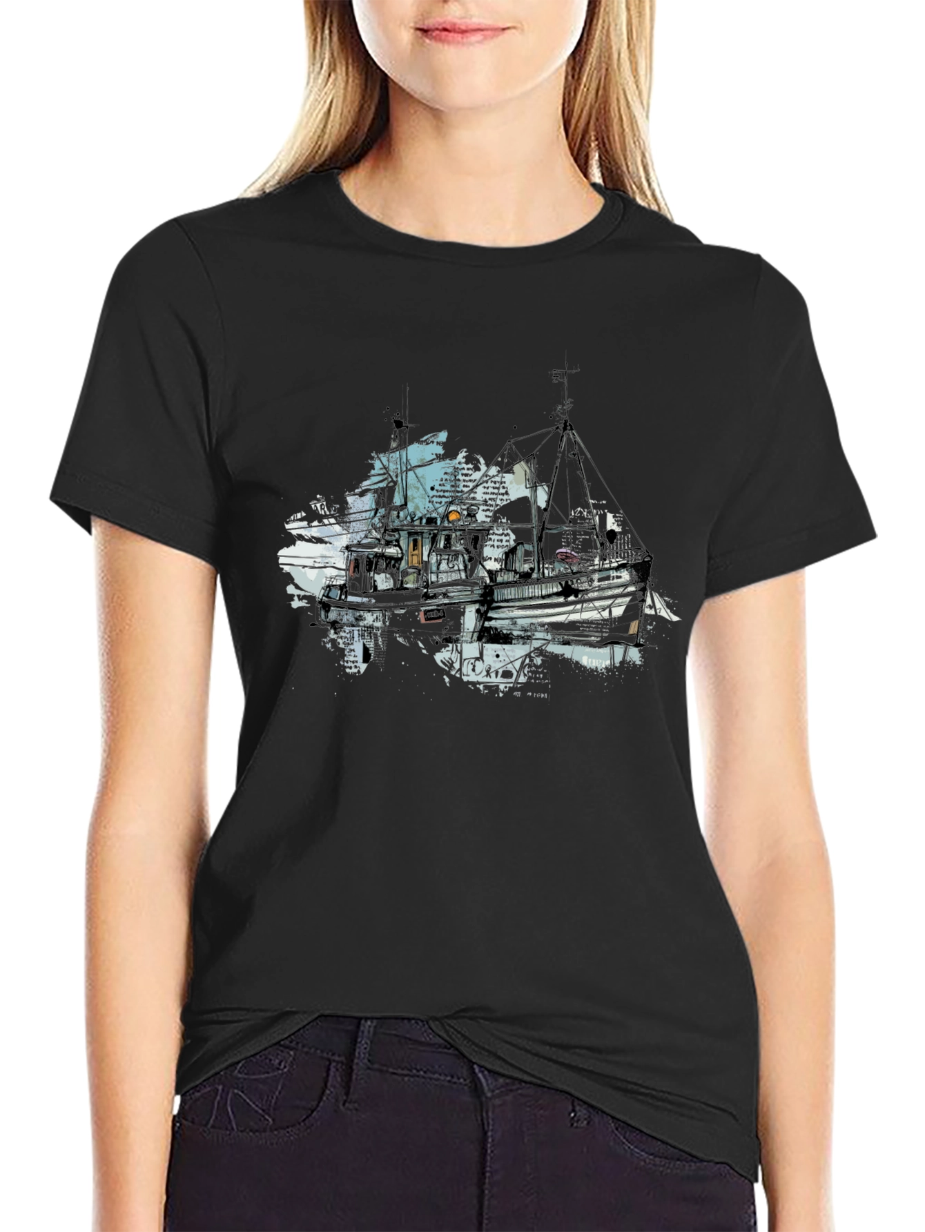 Nautical Vessel Graphic Tee