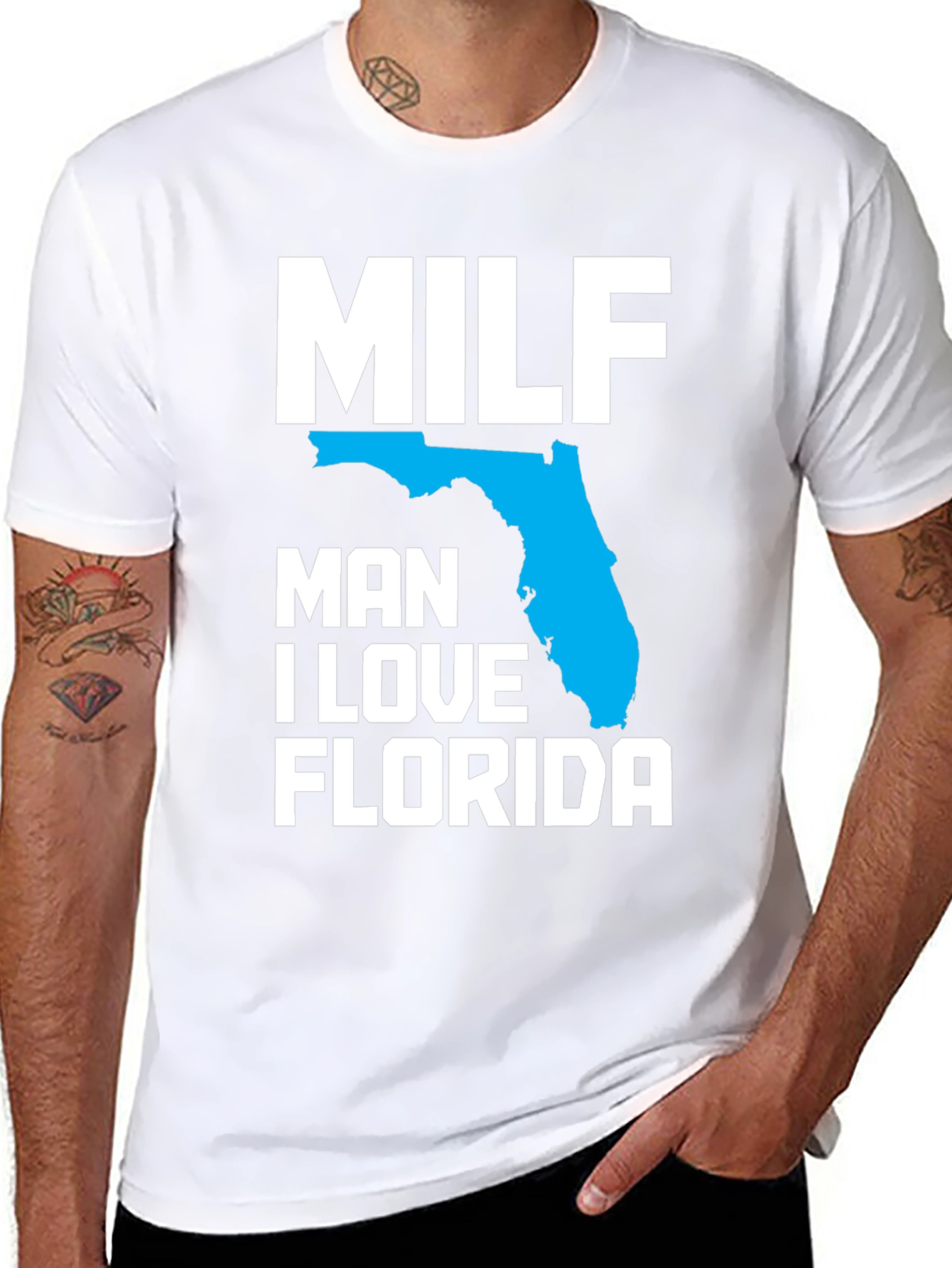 MILF Man I Love Florida Graphic T-Shirt