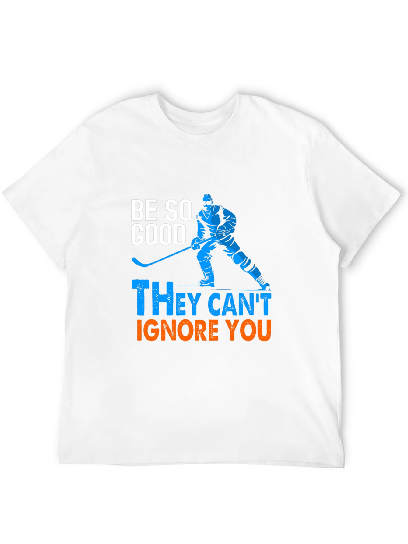Hockey Player Graphic T-Shirt - Be So Good