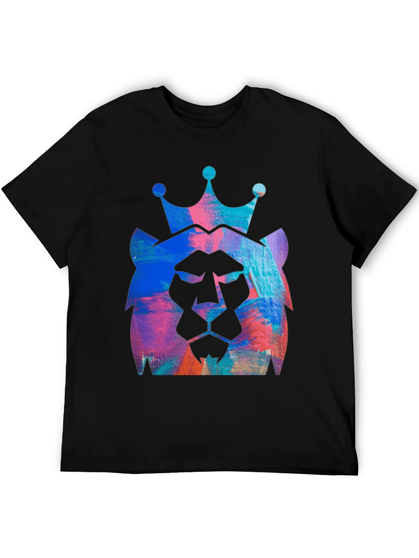 Lion King Graphic Tee - Mens Black T-Shirt