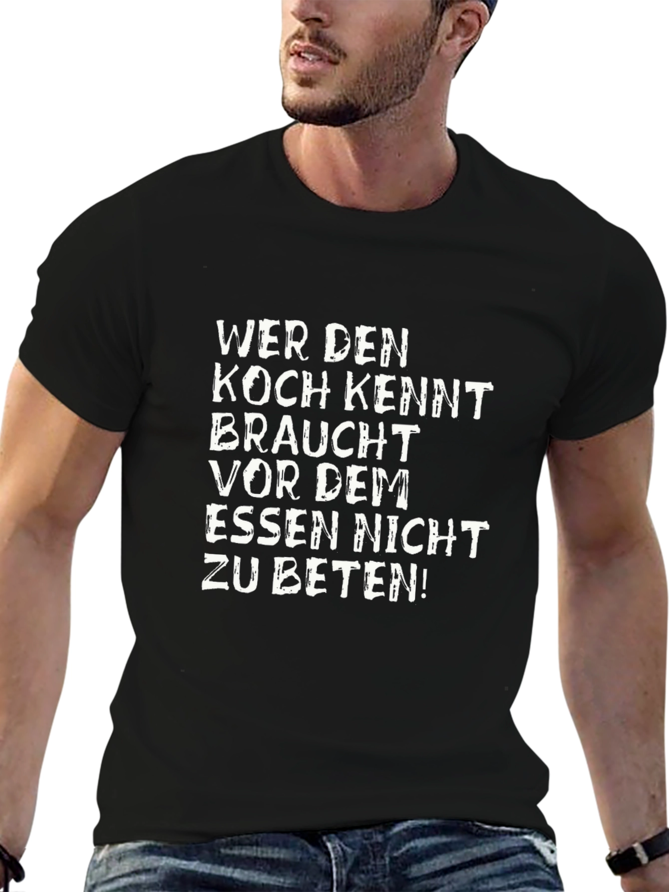 Funny German Cook T-Shirt - Wer Den Koch Kennt