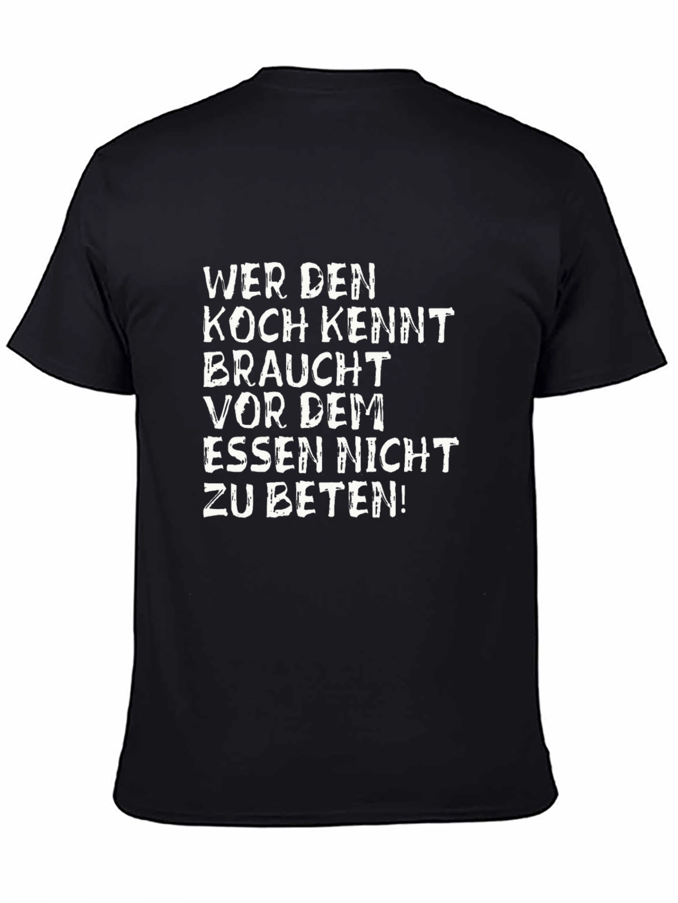 Funny German Cook T-Shirt - Wer Den Koch Kennt