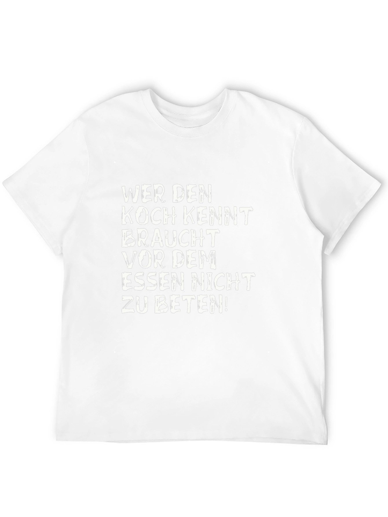 Funny German Cook T-Shirt - Wer Den Koch Kennt