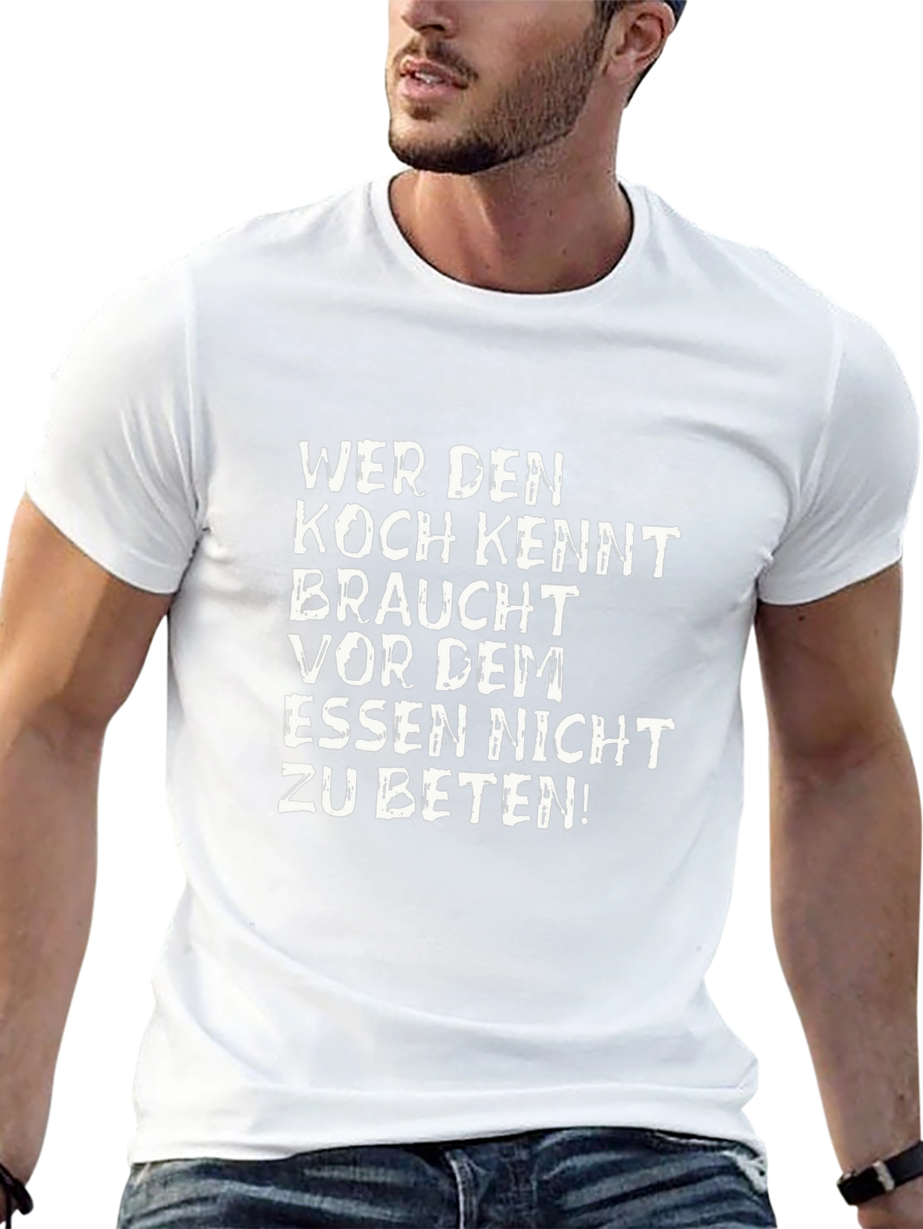 Funny German Cook T-Shirt - Wer Den Koch Kennt