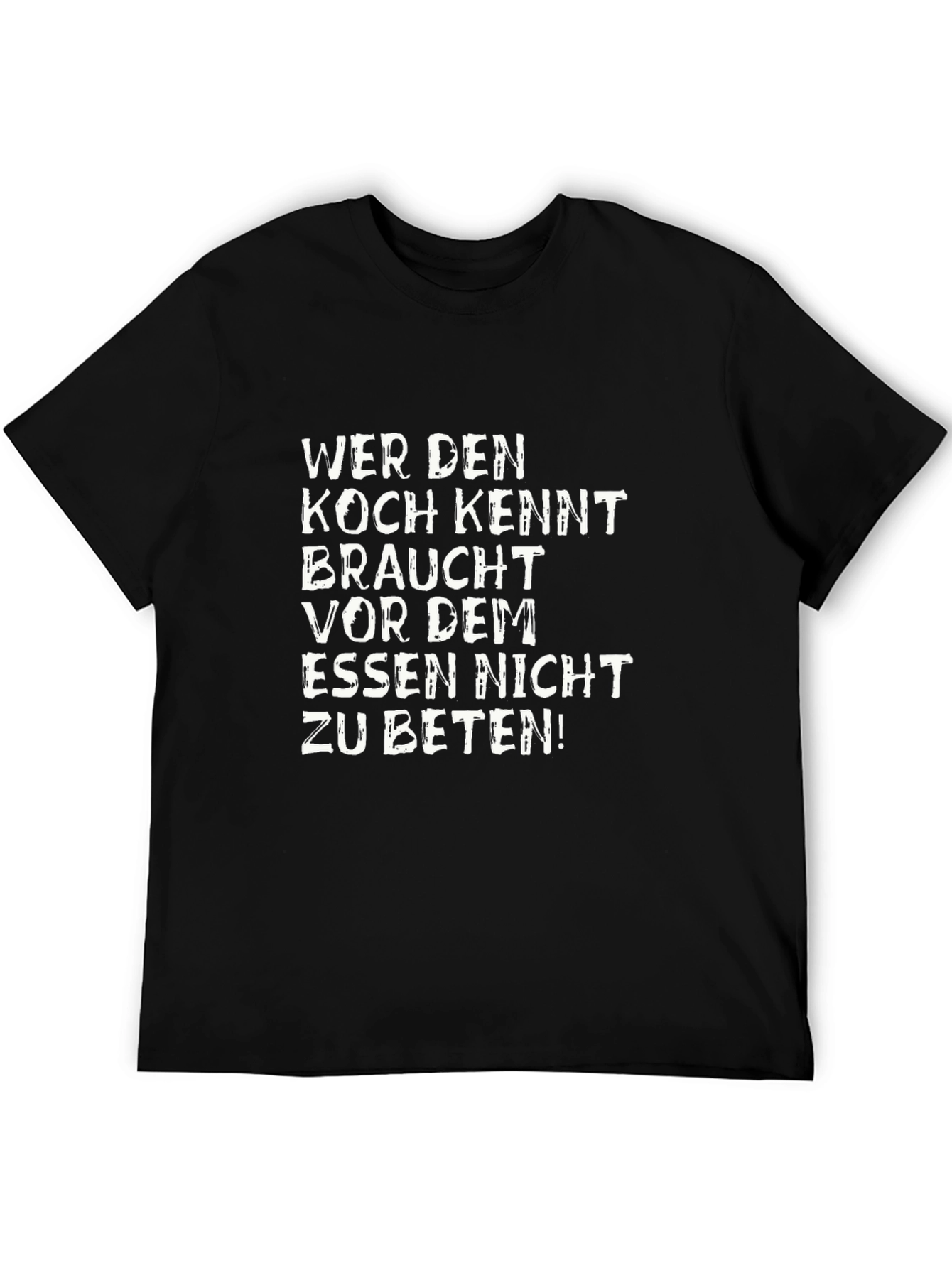 Funny German Cook T-Shirt - Wer Den Koch Kennt