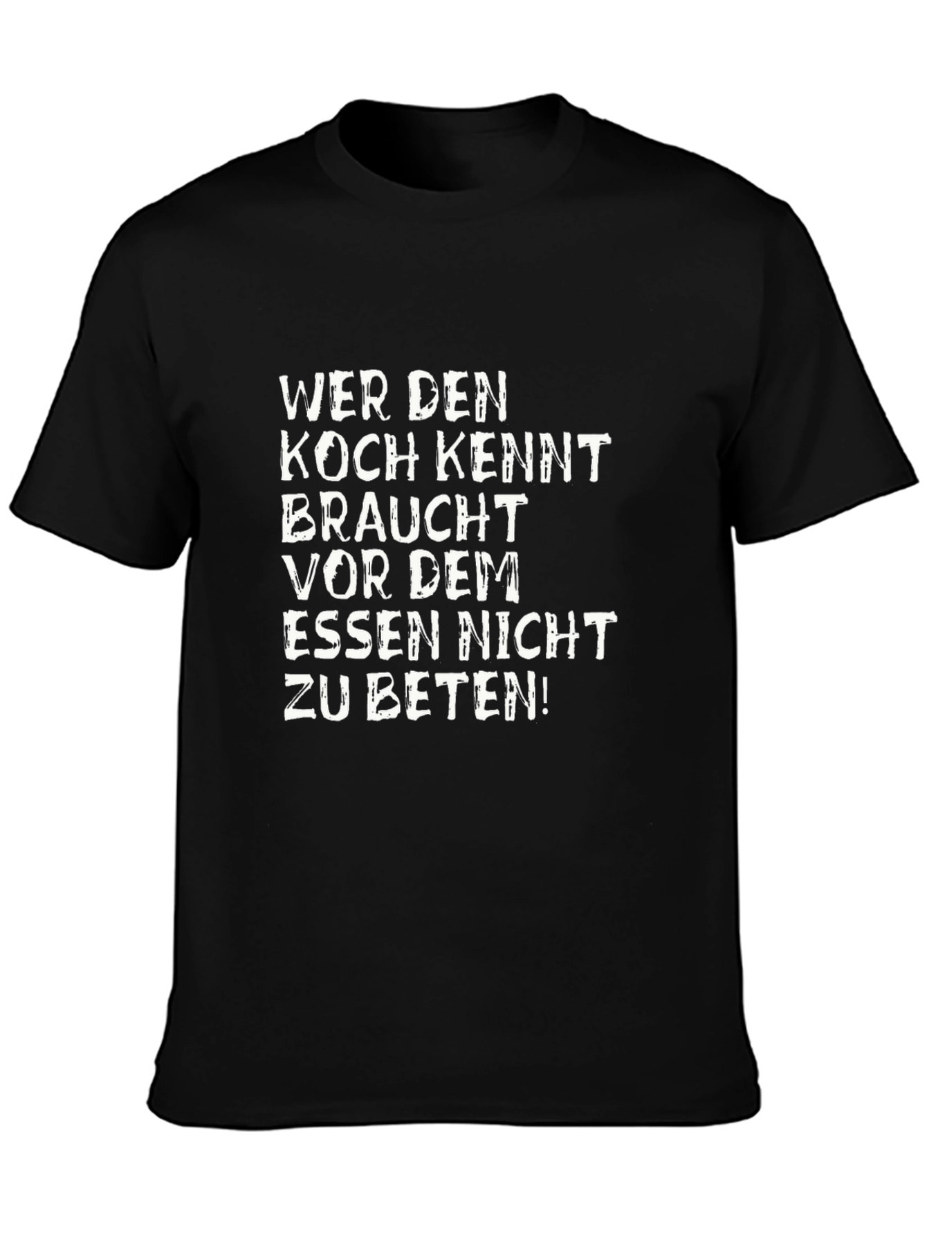 Funny German Cook T-Shirt - Wer Den Koch Kennt