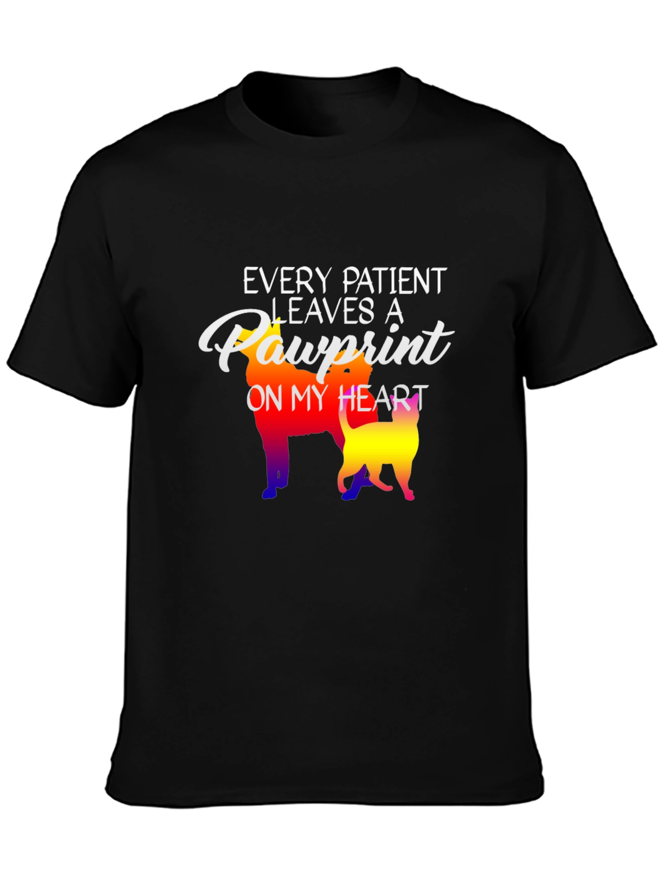 Every Patient Leaves Pawprint T-Shirt
