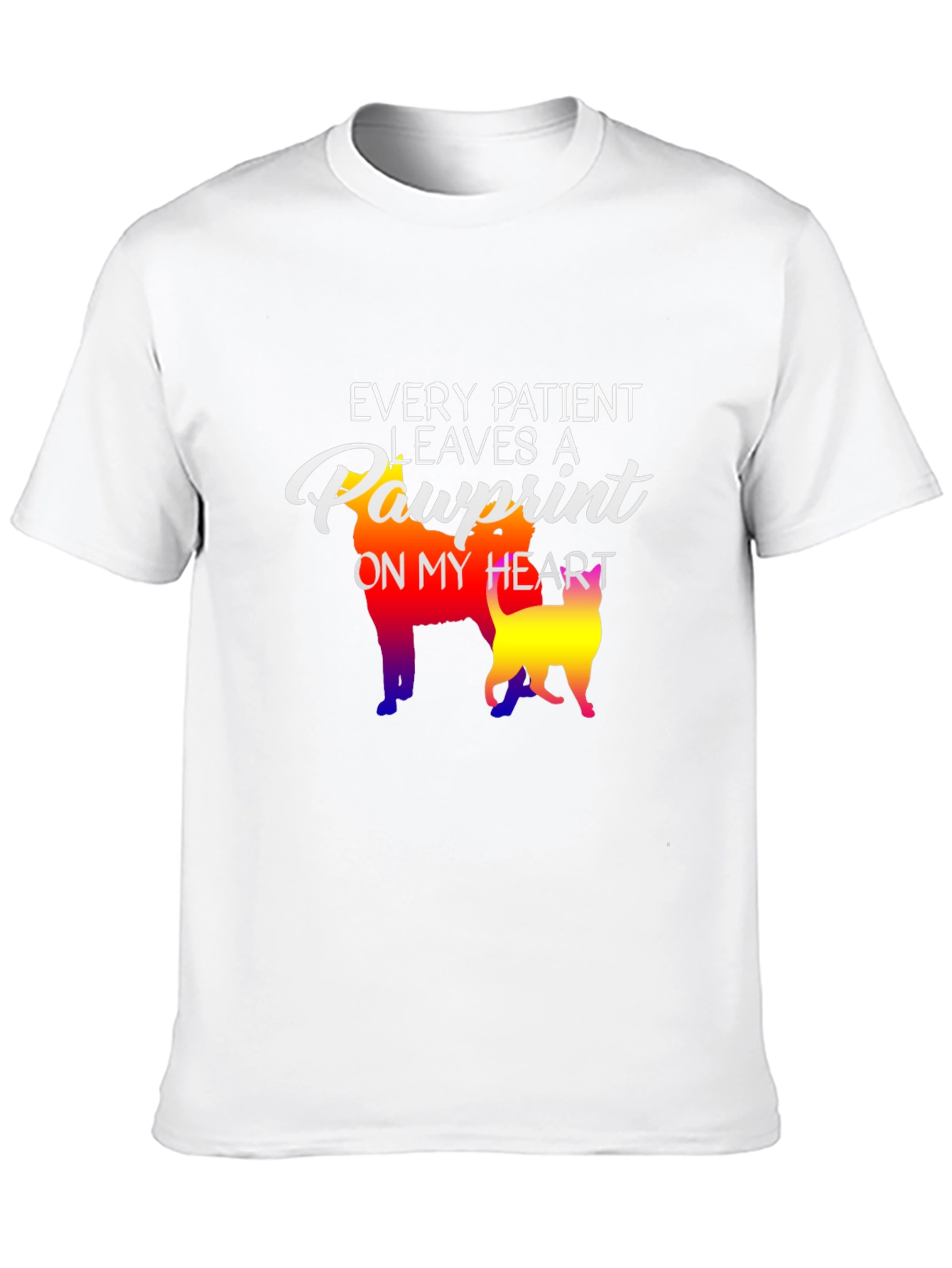 Every Patient Leaves Pawprint T-Shirt