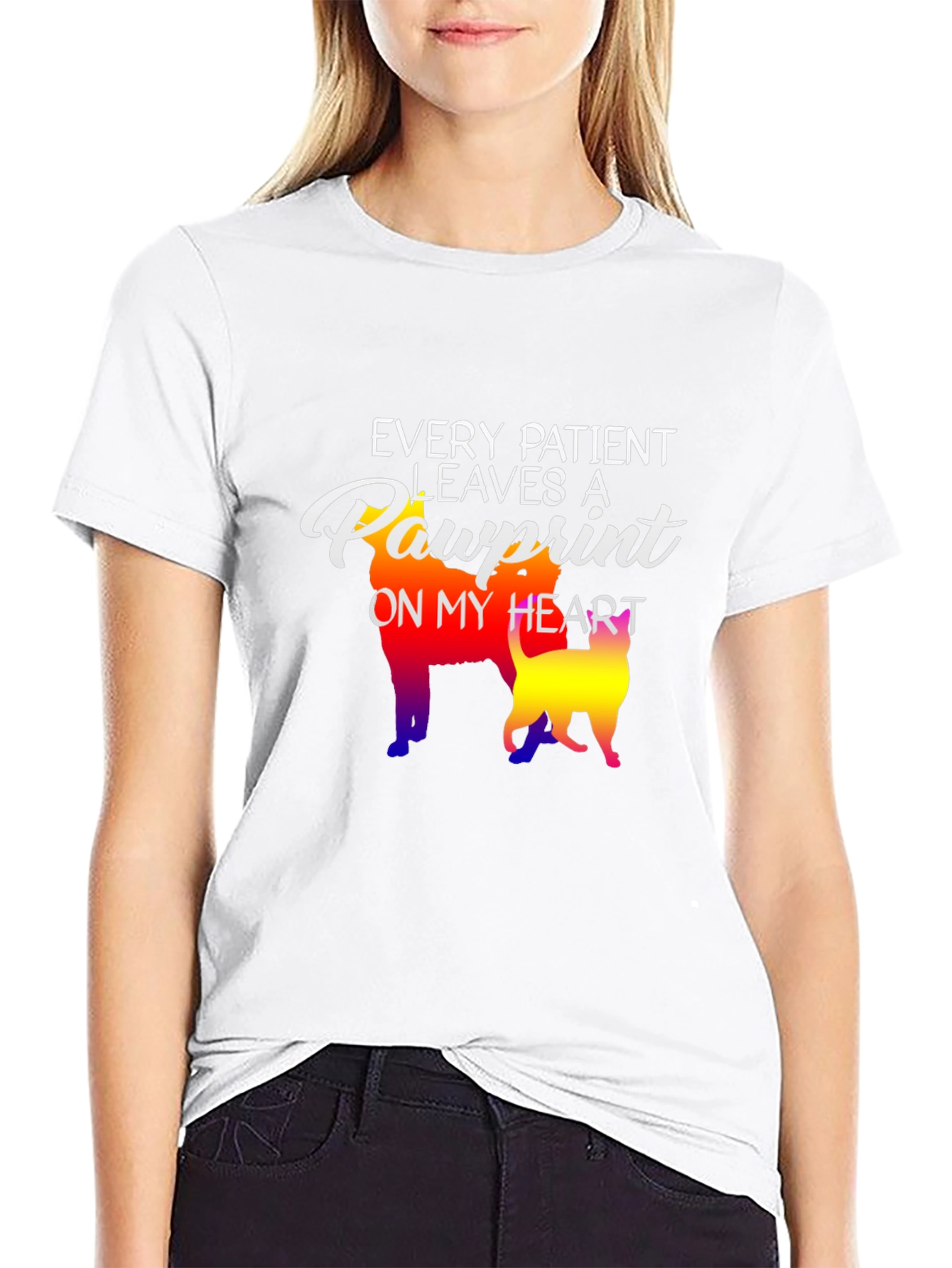 Every Patient Leaves Pawprint T-Shirt