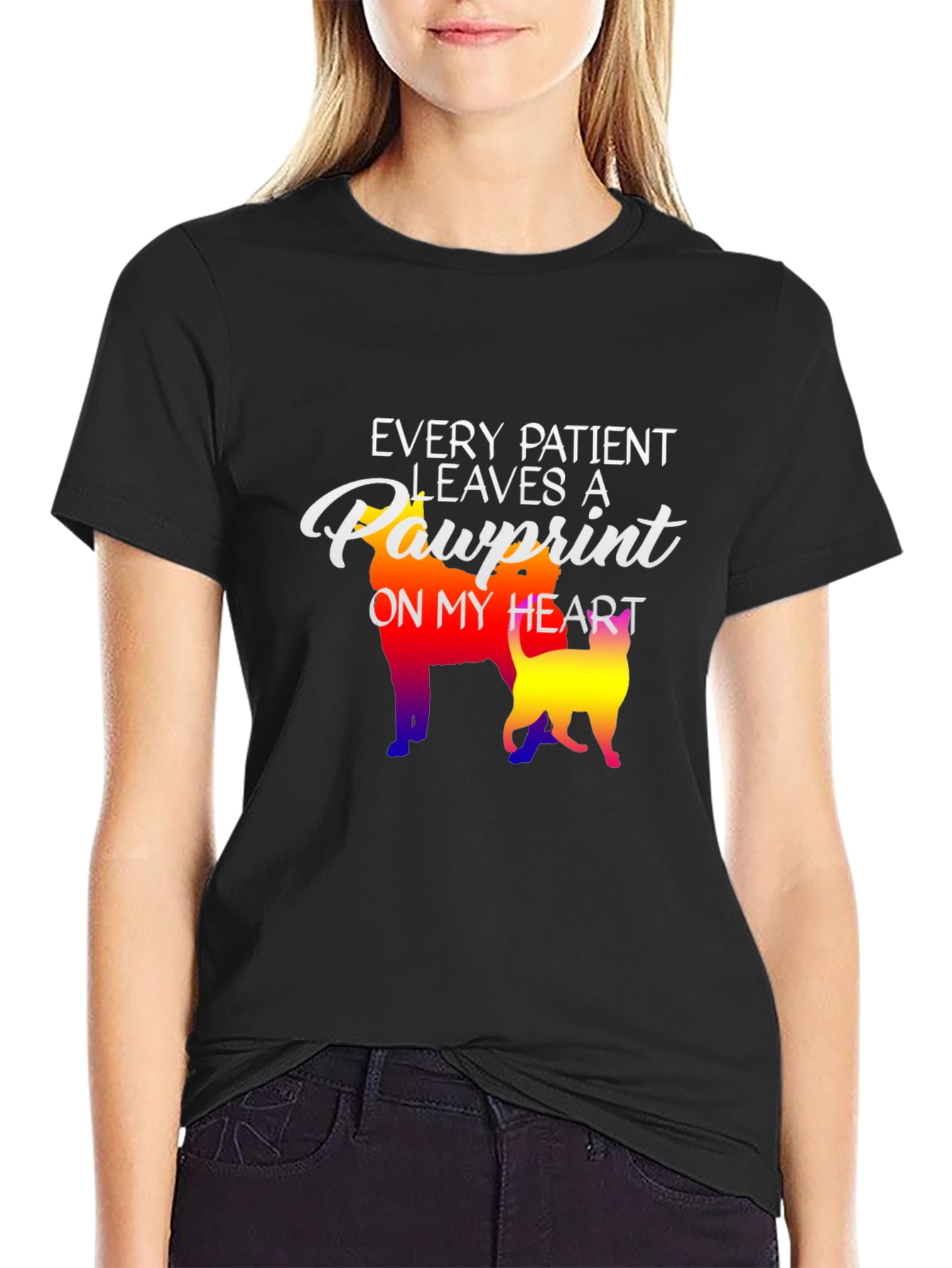 Every Patient Leaves Pawprint T-Shirt