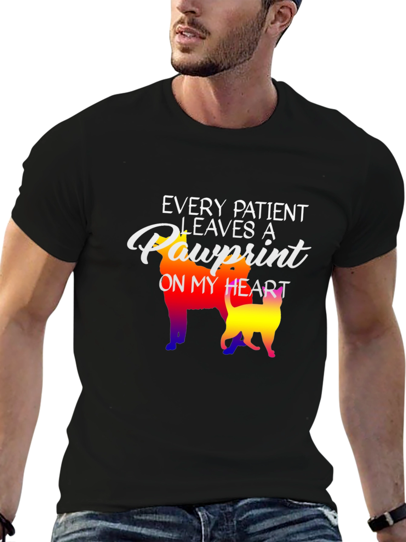 Every Patient Leaves Pawprint T-Shirt