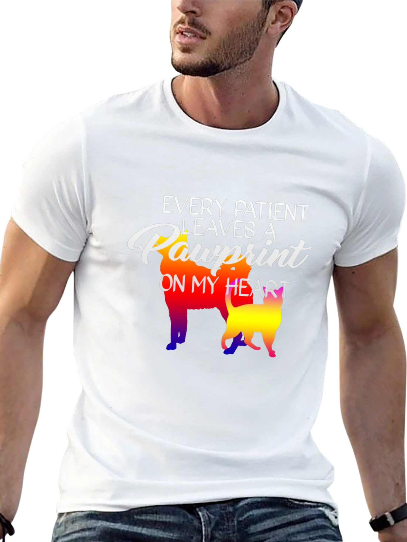 Every Patient Leaves Pawprint T-Shirt