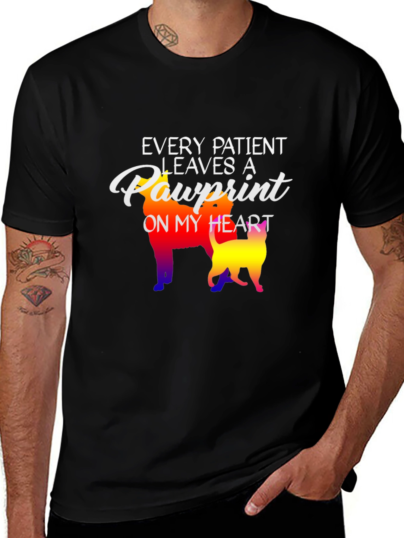 Every Patient Leaves Pawprint T-Shirt