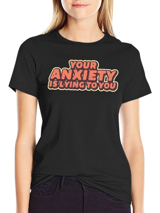Anxiety Relief Graphic Tee - Black