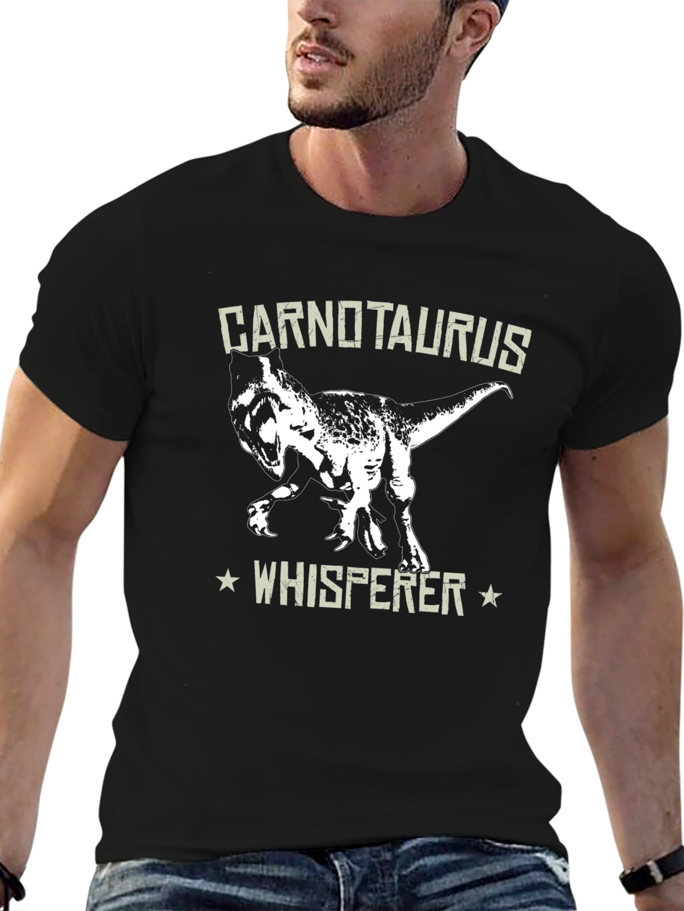 Carnotaurus Whisperer Graphic T-Shirt