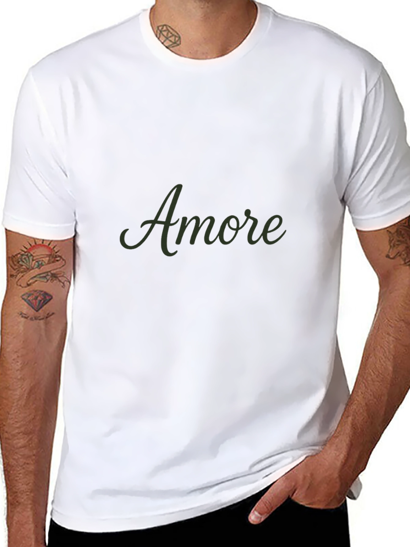 Amore T-Shirt: Italian Love Tee Stylish Comfort