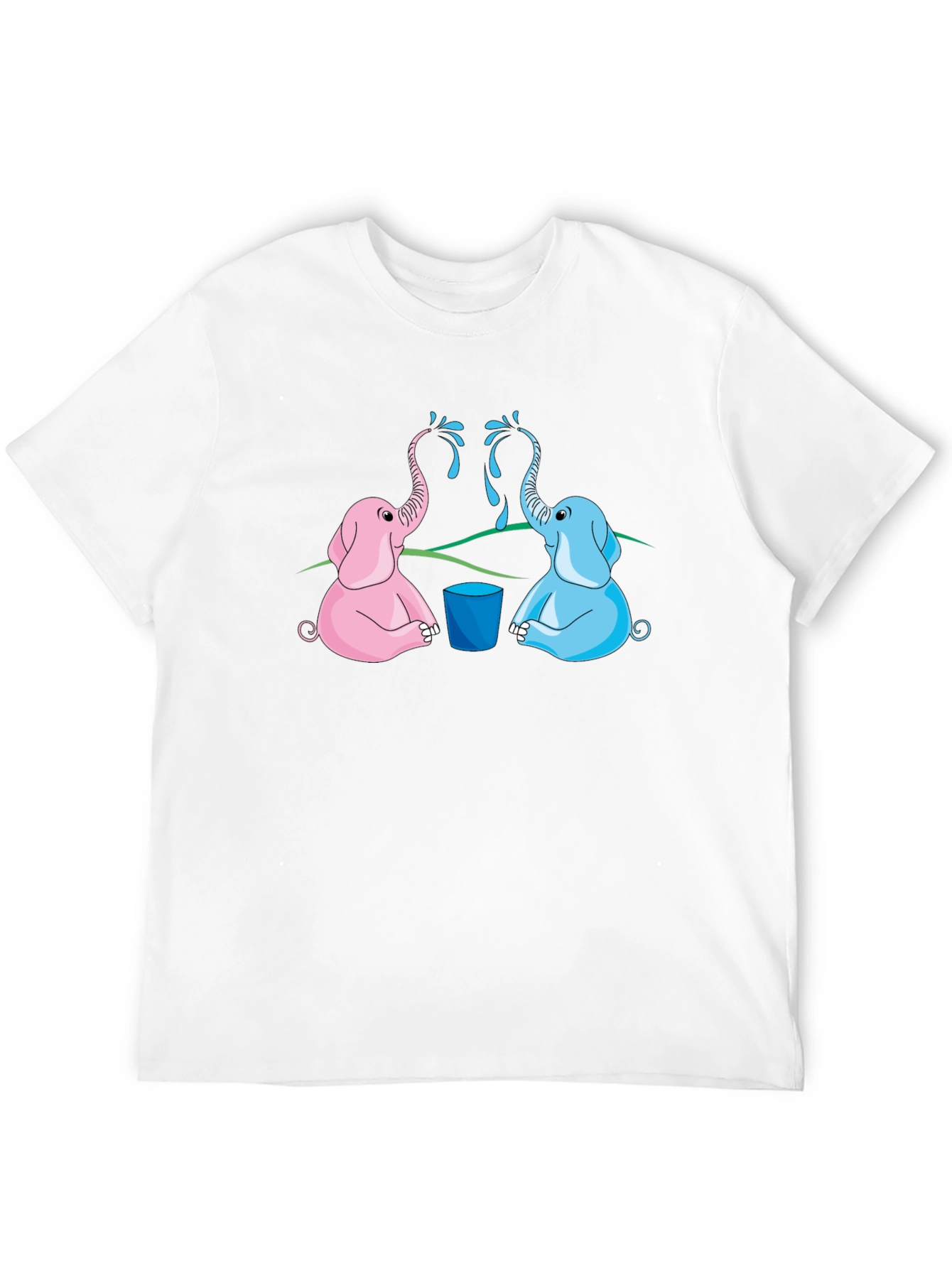 Cute Elephant Gender Reveal T-Shirt